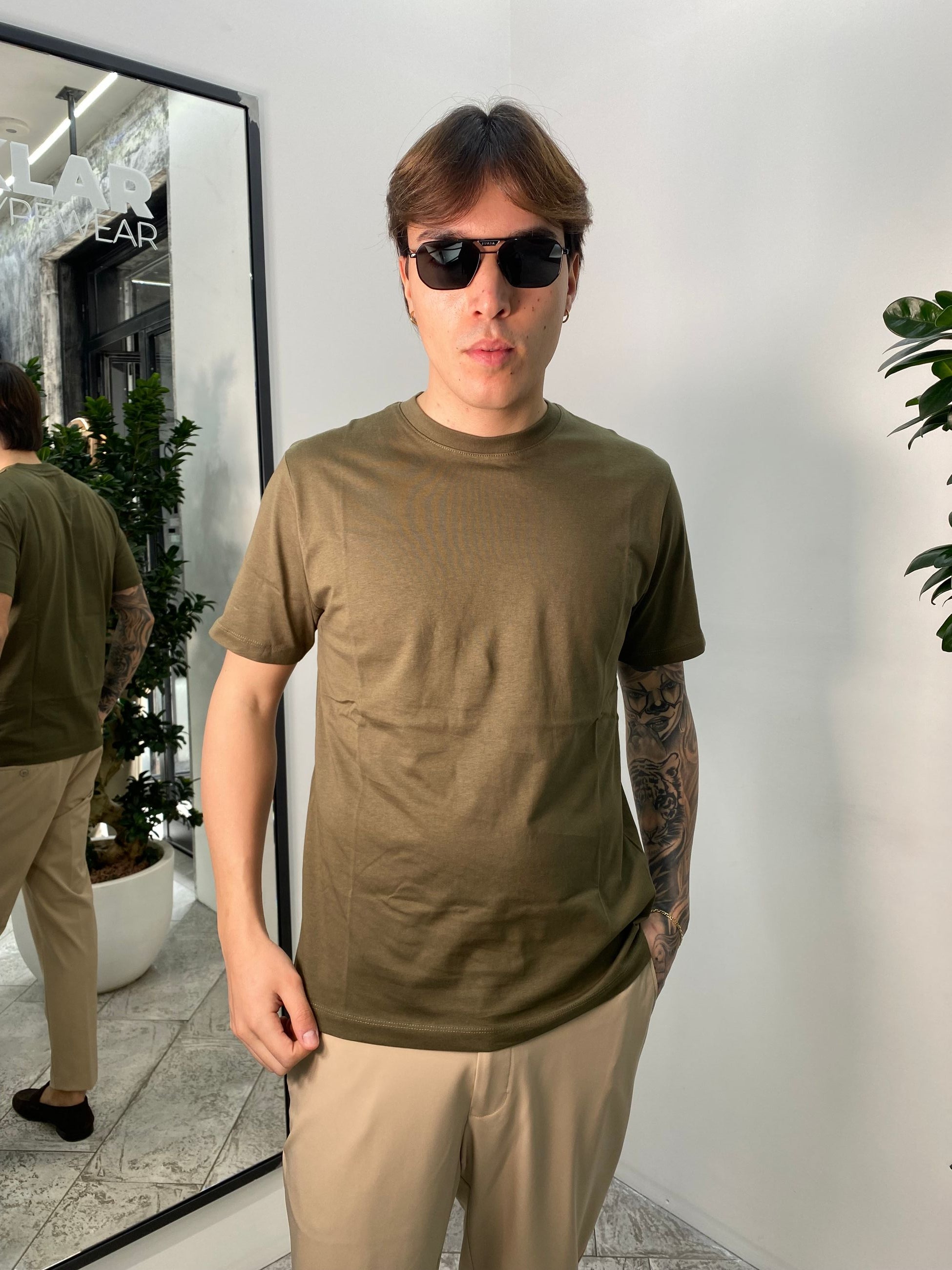 T-SHIRT BASIC IN 100% COTONE PREMIUM - REGULAR FIT TE2962SS.VMIL