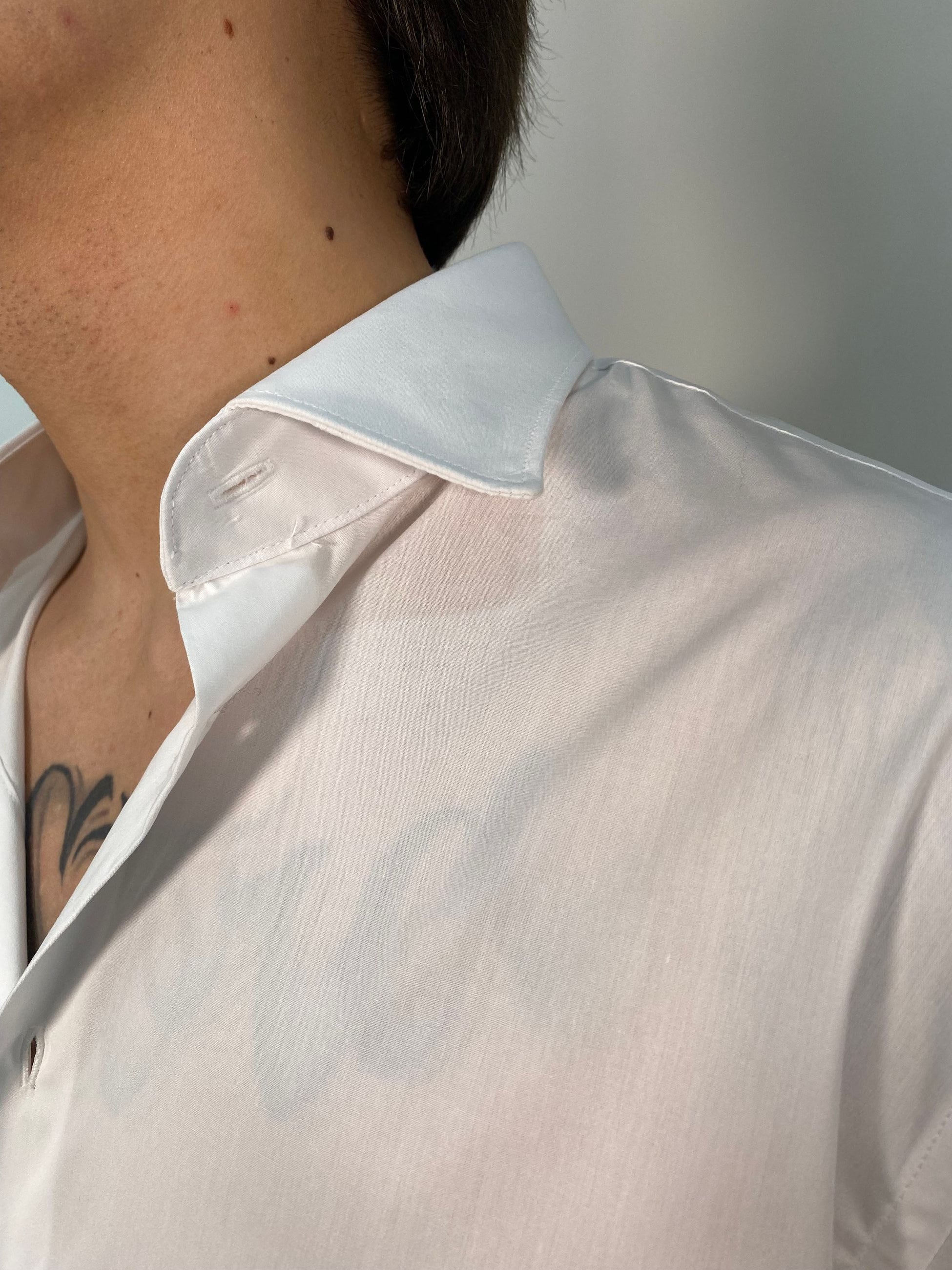 CAMICIA IN 100% COTONE POPELINE PREMIUM - REGULAR FIT POPELINE60.BIA