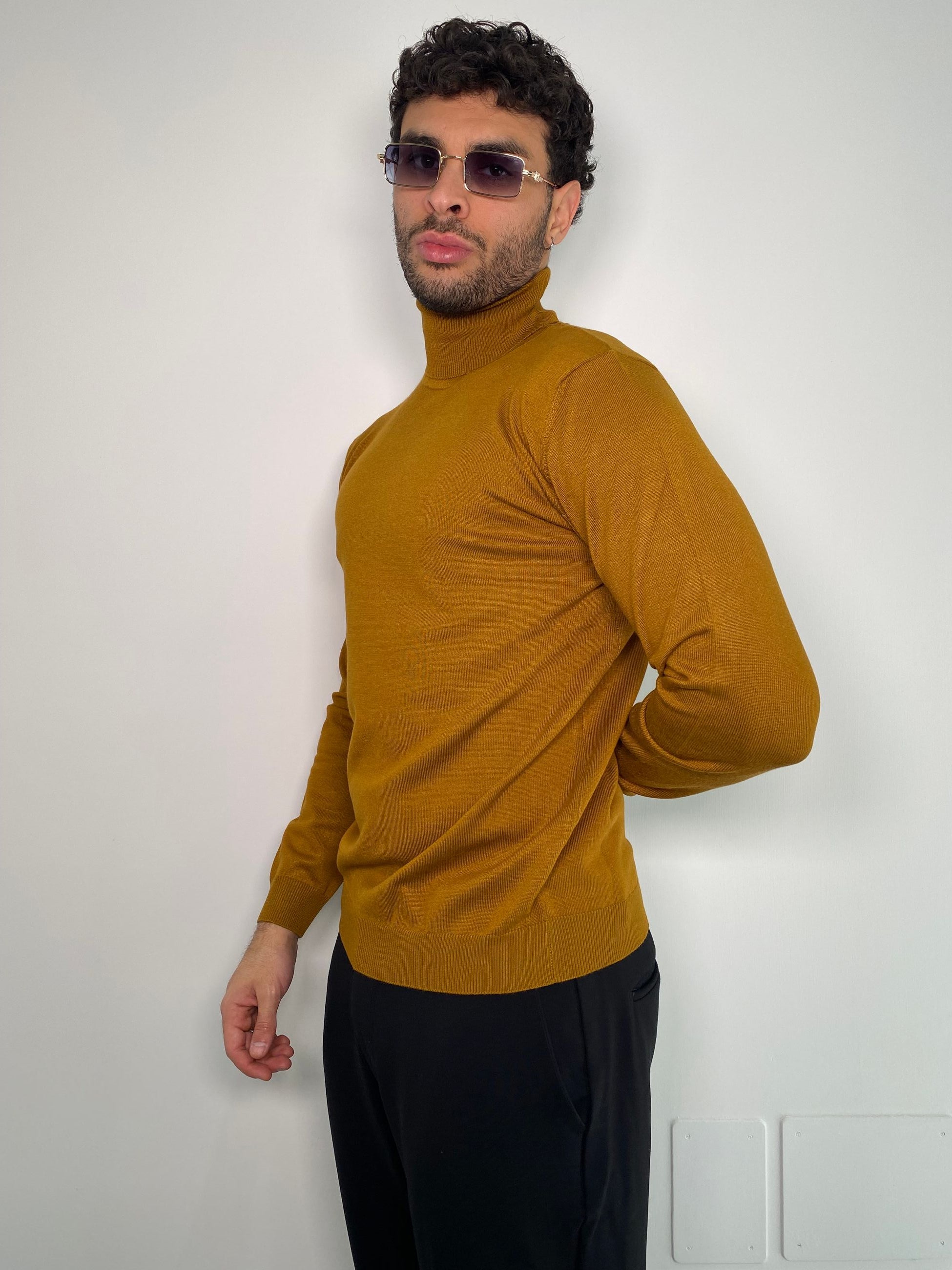 MAGLIA DOLCEVITA BASIC IN MISTO VISCOSA - REGULAR FIT