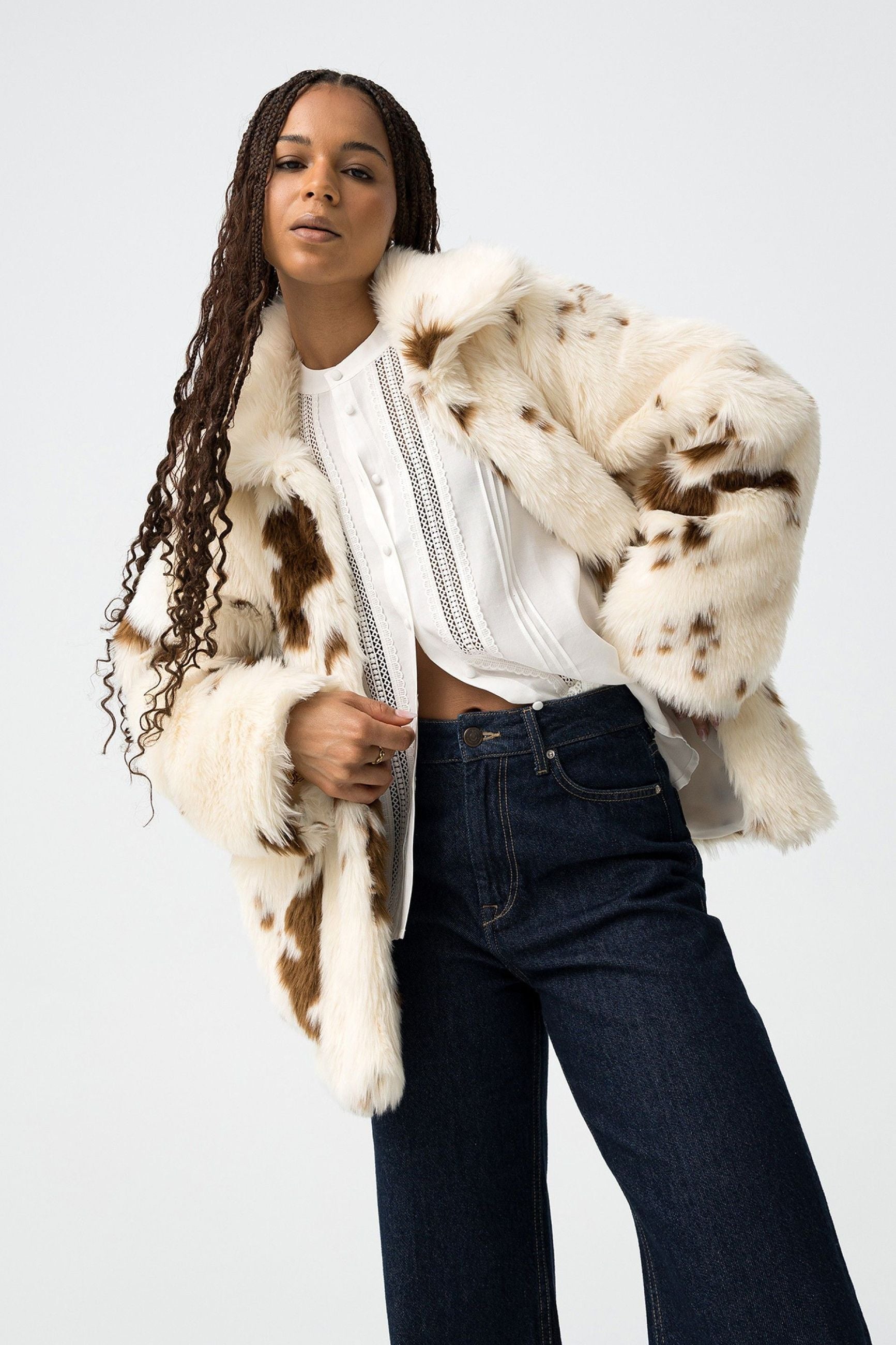 ECOPELLICCIA MAIA IN FANTASIA ANIMALIER - COMFORT FIT 10066033