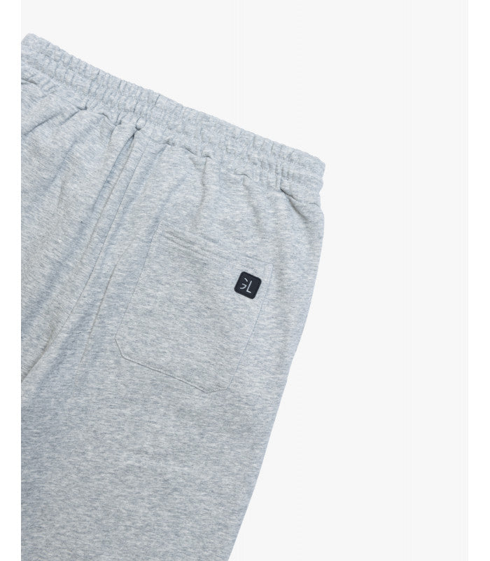 PANTALONE TUTA CON ELASTICO IN VITA E AL FONDO - REGULAR FIT GL2245F-F25.GRI