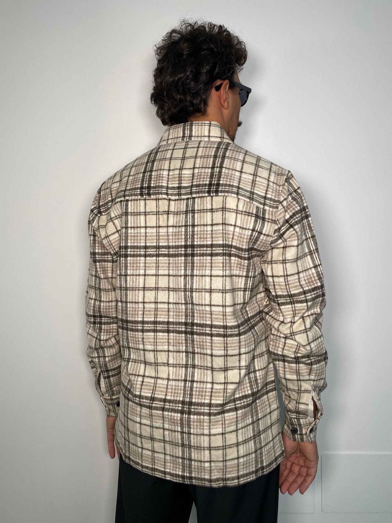 OVERSHIRT IN FLANELLA FANTASIA QUADRI - REGULAR FIT