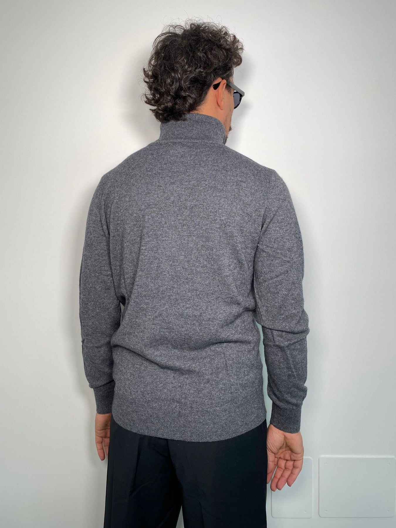 MAGLIA DOLCEVITA BASIC IN MISTO CACHEMIRE - REGULAR FIT
