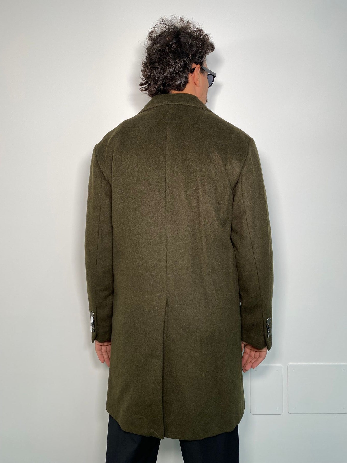 CAPPOTTO MONOPETTO 3 BOTTONI IN MISTO LANA - REGULAR FIT
