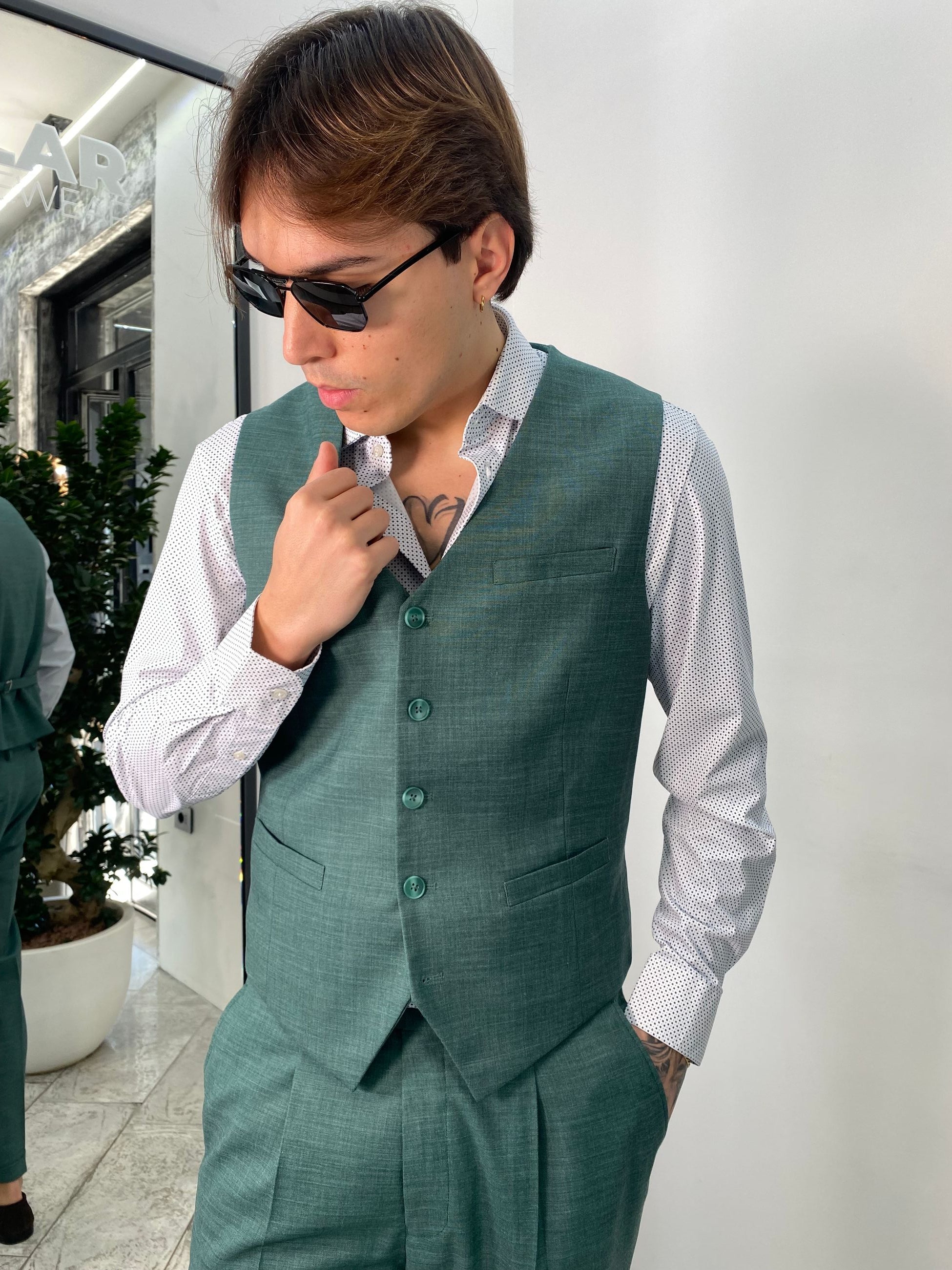 GILET DA ABITO - REGULAR FIT GLE1012SS.VER