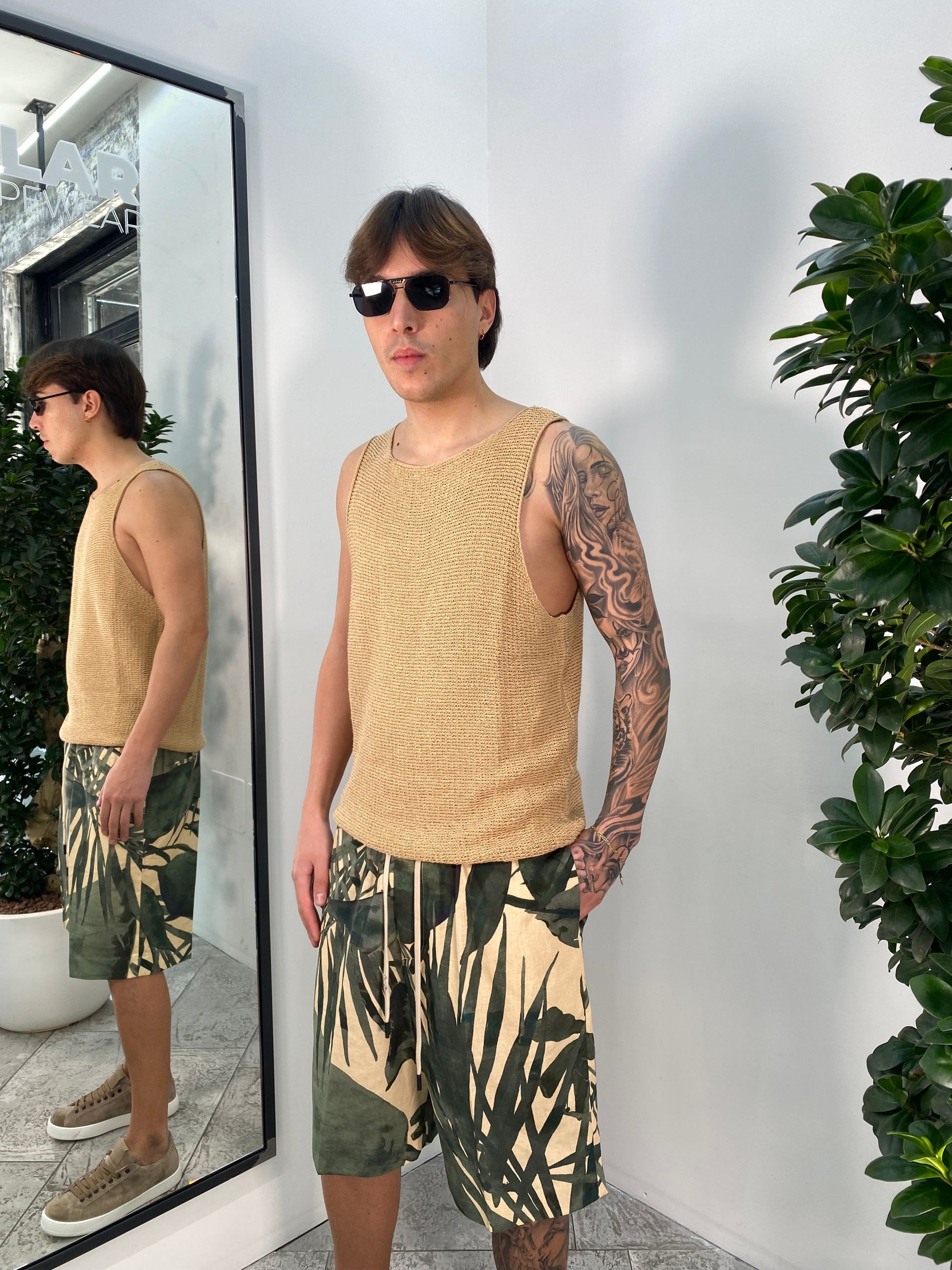 CANOTTA IN MAGLIA - COMFORT FIT MA3202.COR