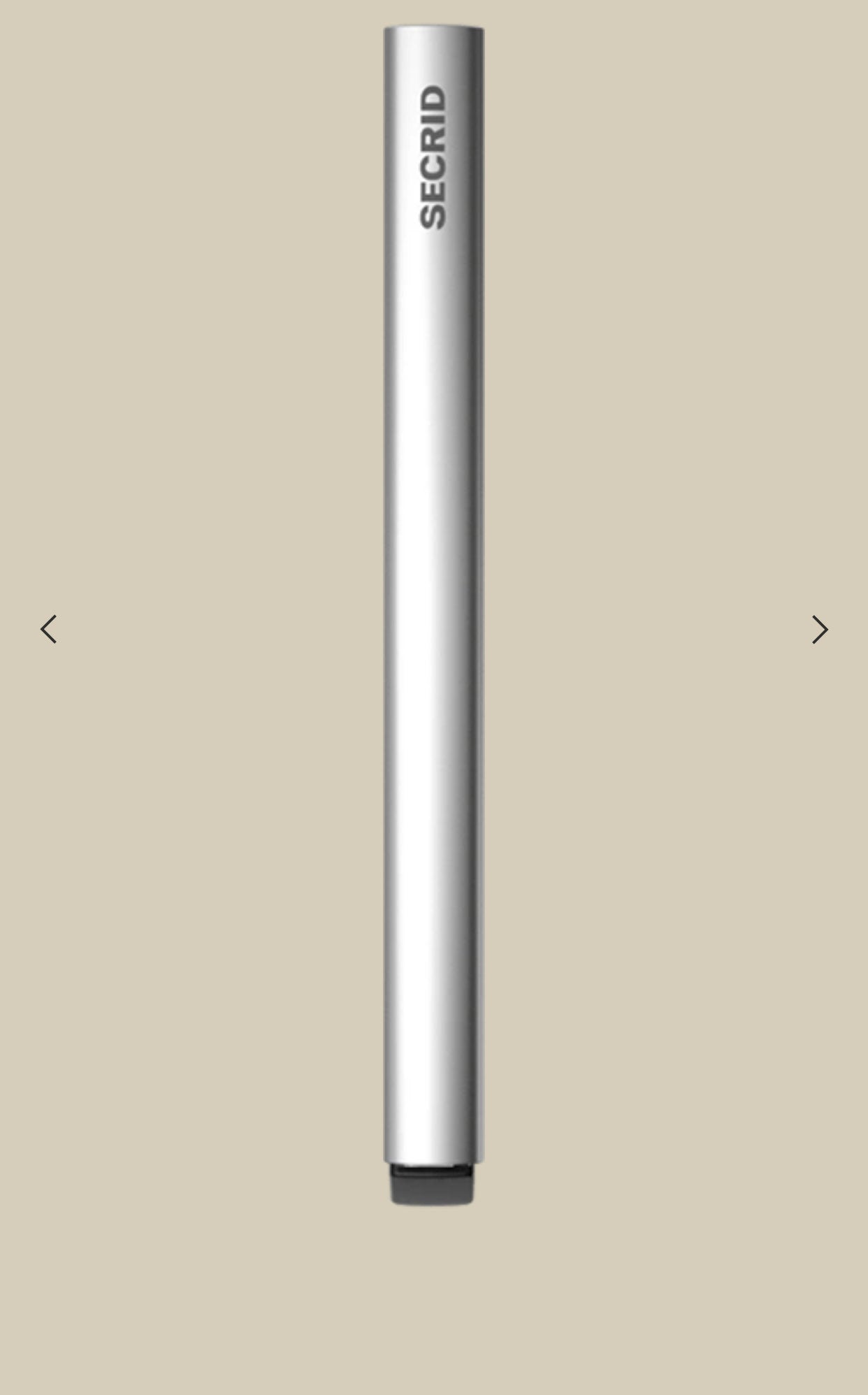 CARD PROTECTOR IN ALLUMINIO E ACCIAIO INOSSIDABILE C-SILVER