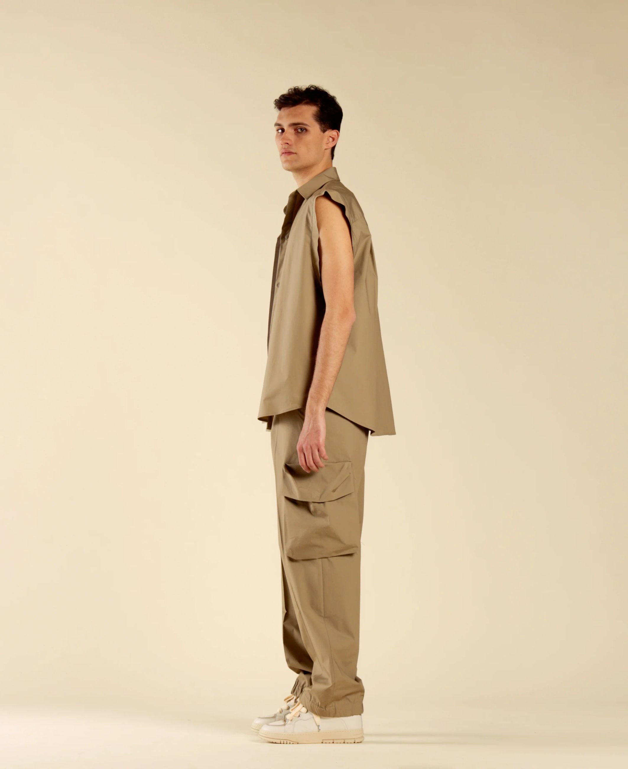 CAMICIA SMANICATA DA COORDINATO IN COTONE - OVERSIZE FIT CA3284