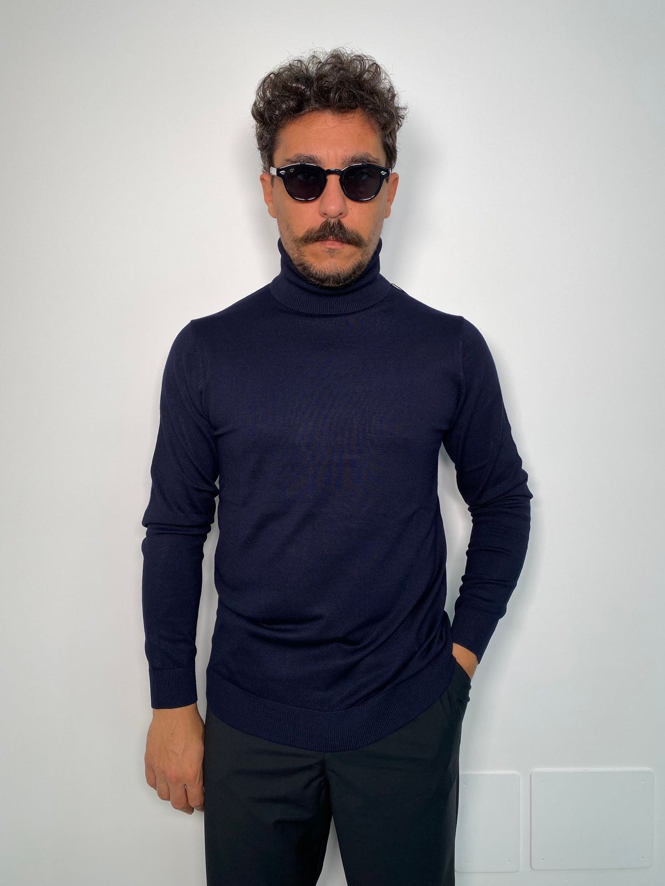 MAGLIA DOLCEVITA IN MISTO VISCOSA FINEZZA 12 - REGULAR FIT