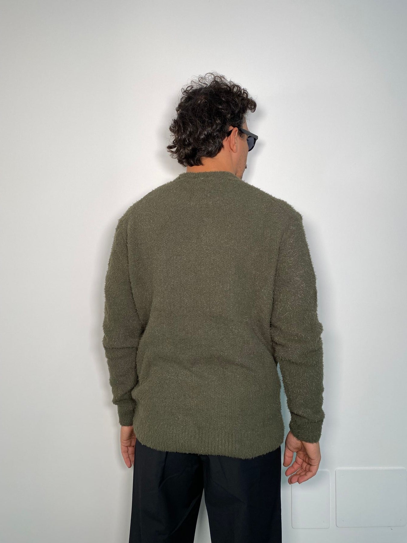 MAGLIA GIROCOLLO EFFETTO BLOUCLE' - REGULAR FIT
