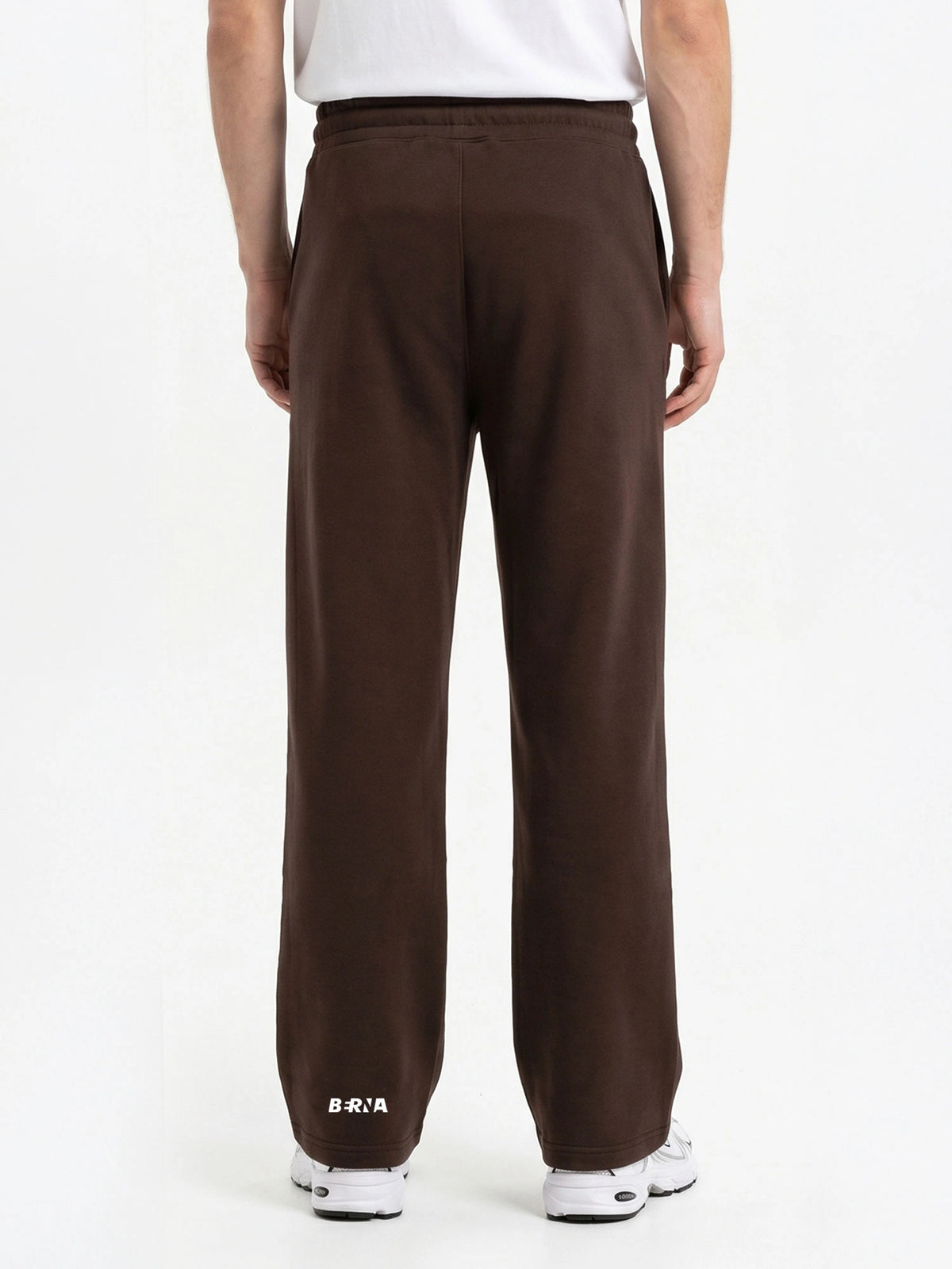 PANTALONE TUTA PALAZZO MODELLO JOGGER - RELAXED FIT M-262075.MOR