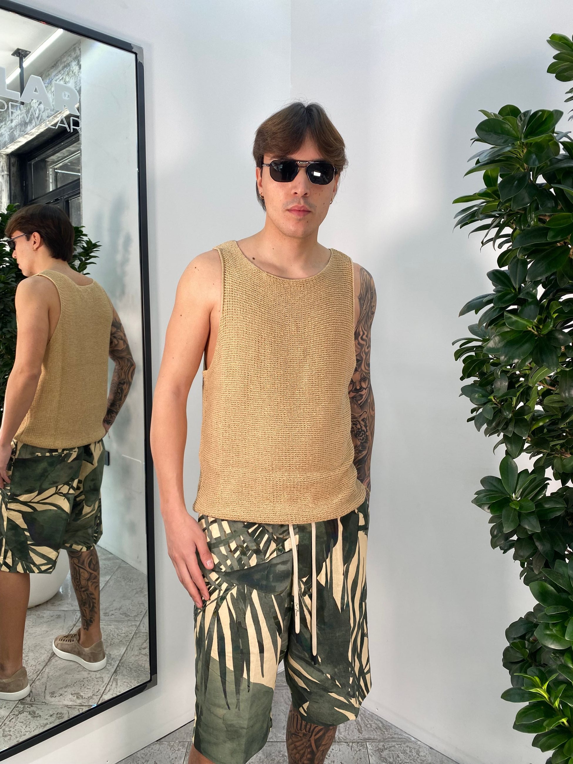 CANOTTA IN MAGLIA - COMFORT FIT MA3202.COR