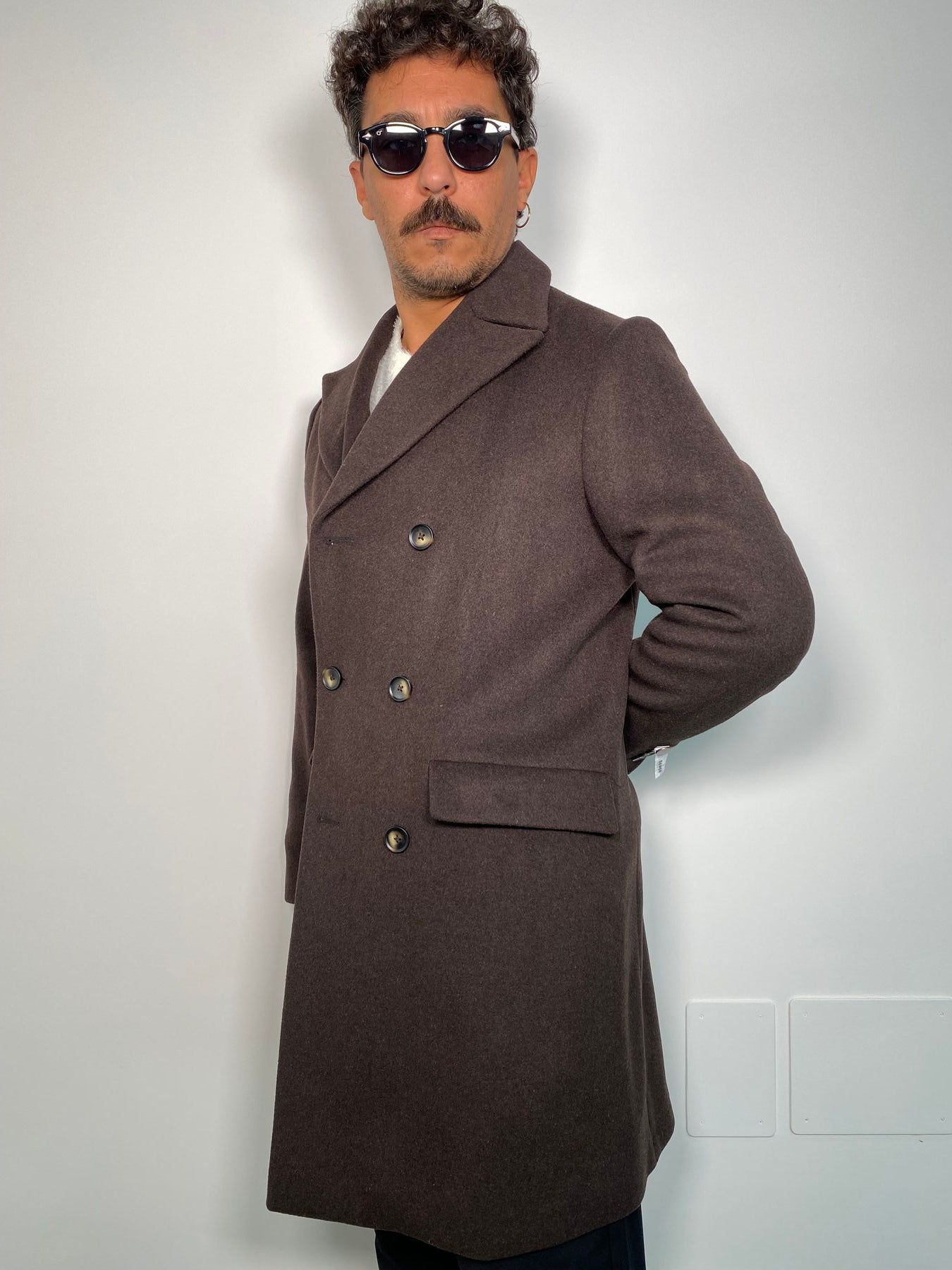CAPPOTTO DOPPIOPETTO 6 BOTTONI IN MISTO LANA - REGULAR FIT