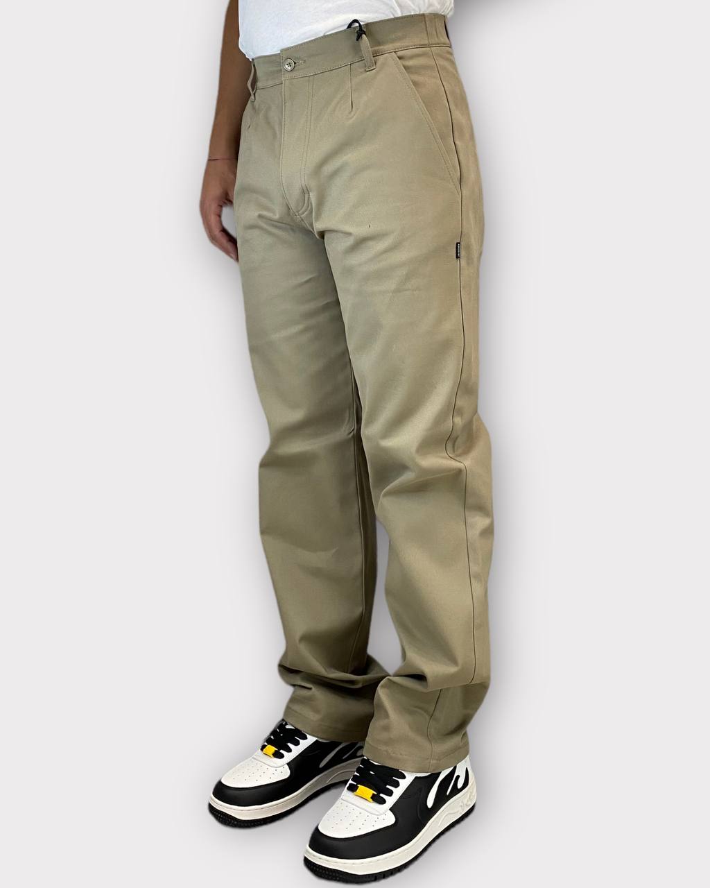 PANTALONE DA COORDINATO FONDO AMPIO CON COULISSE IN VITA - TASCA AMERICA
