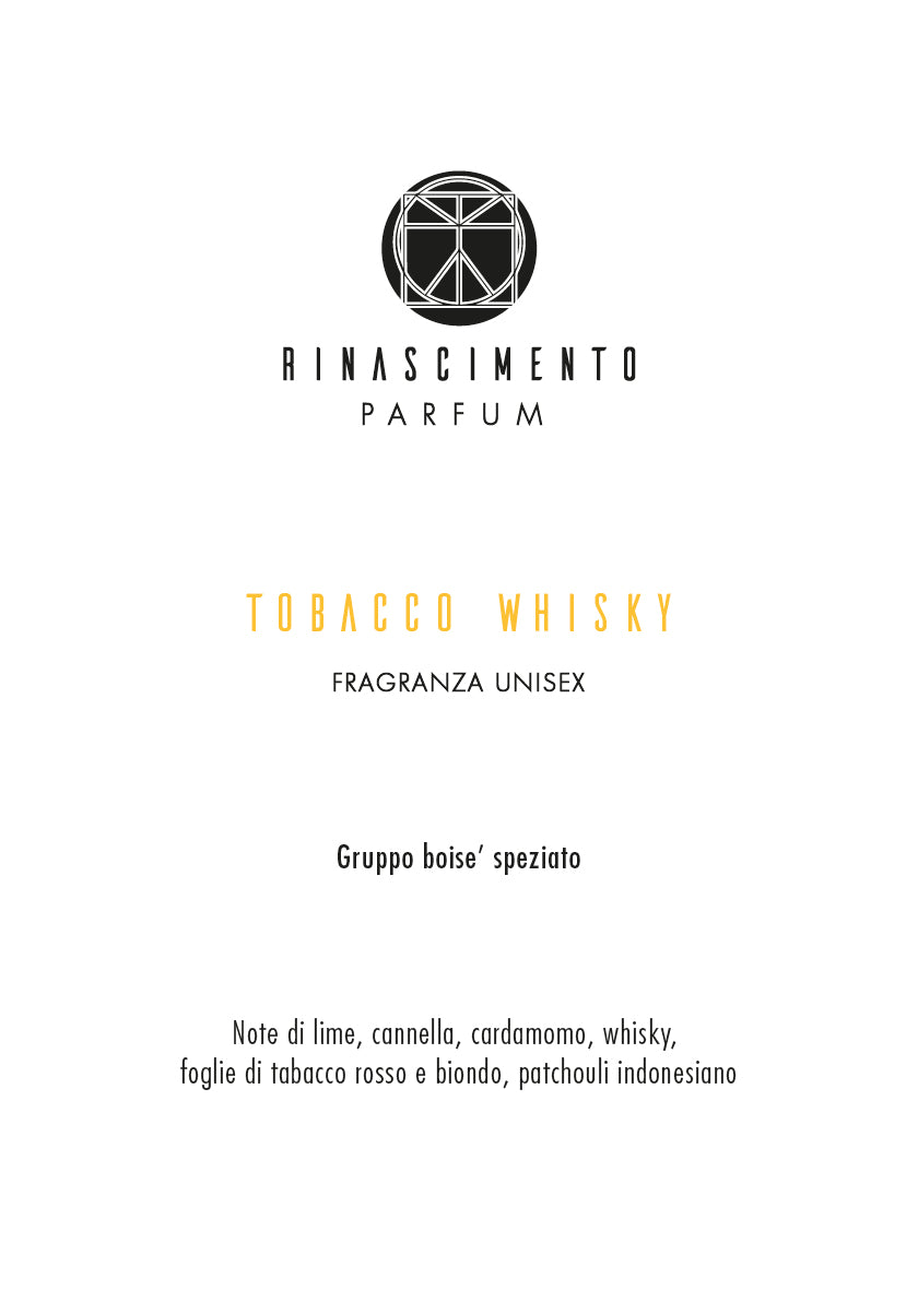 TOBACCO WHISKY EAU DE PARFUM NO GENDER - GRUPPO BOISE'/SPEZIATO - FORTE