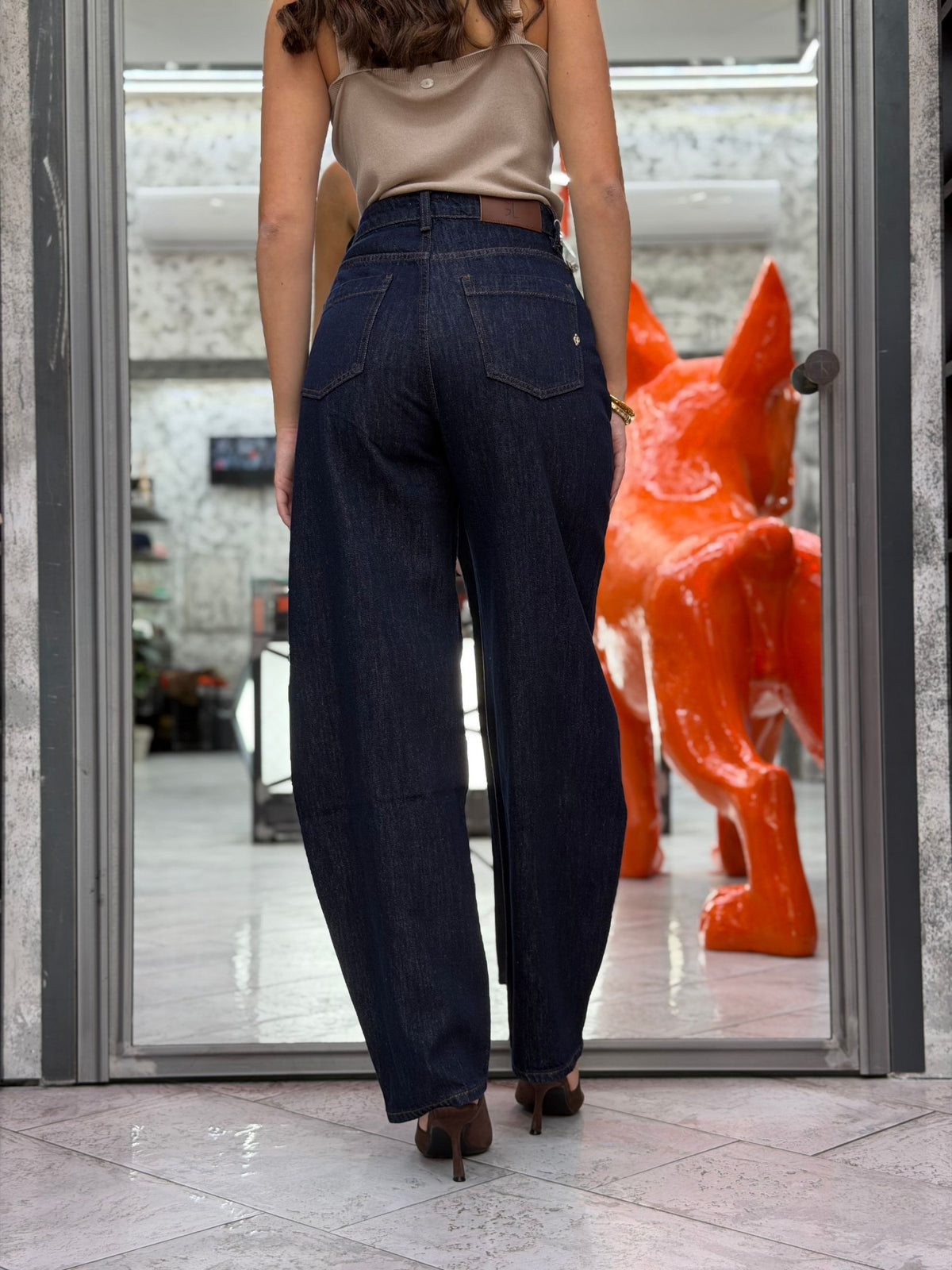 JEANS HAZEL ZERO WASH - BAGGY FIT GLD6050Q