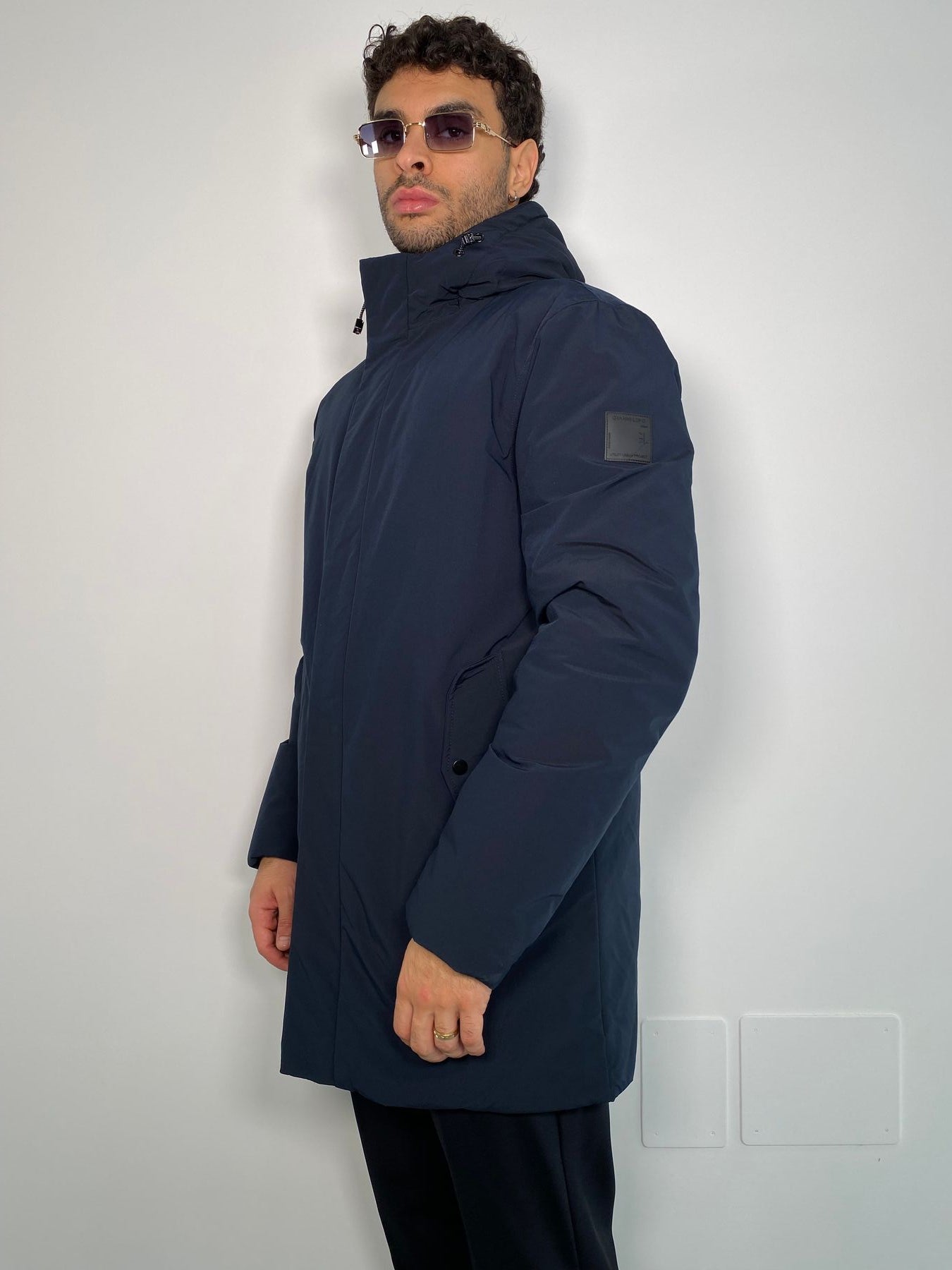 GIUBBINO IN TESSUTO TECNICO WATERPROOF & WINDPROOF - REGULAR FIT