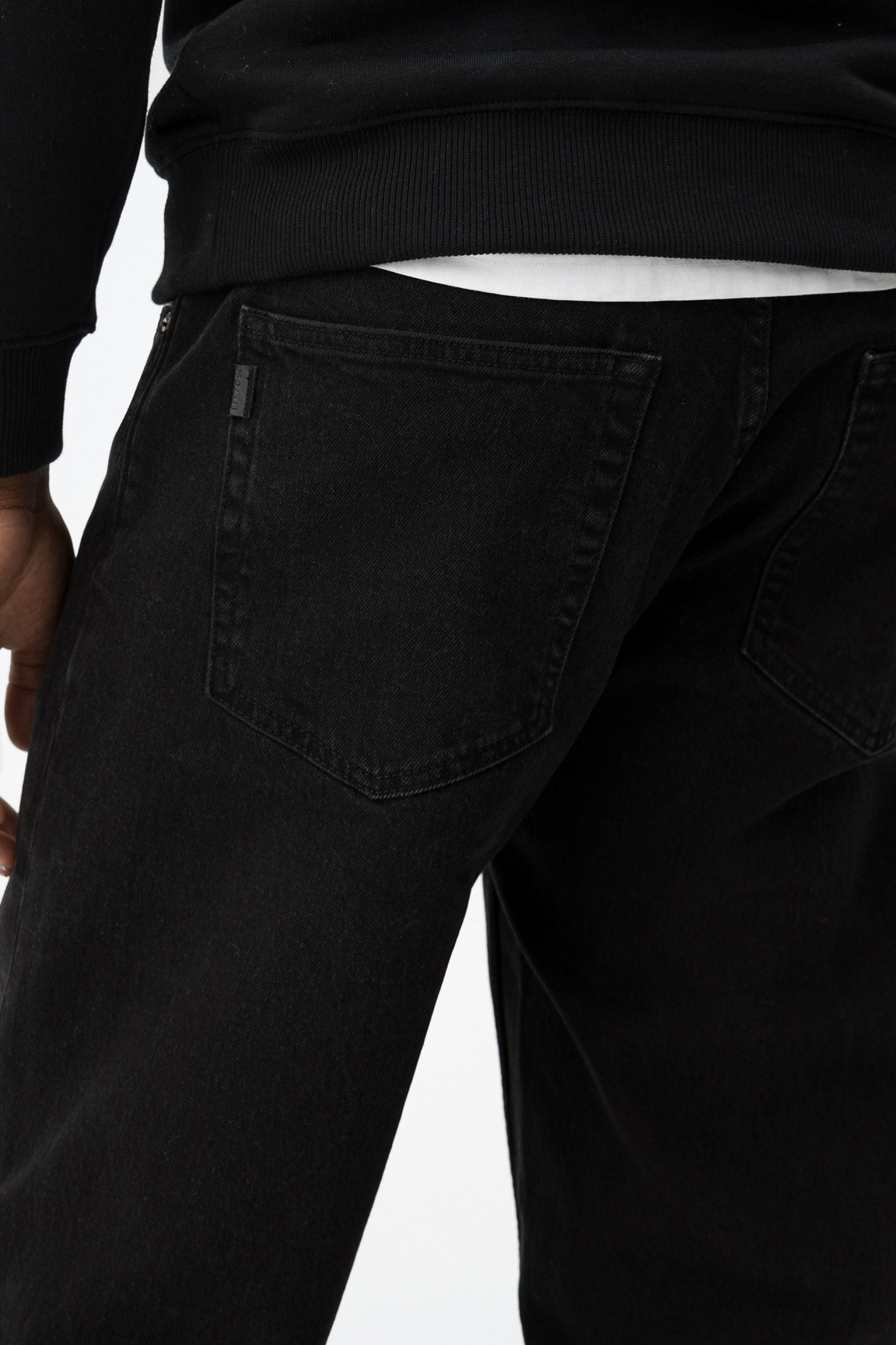 JEANS THOMAS_21 5 TASCHE BLACK WASH - LOOSE FIT 10065051