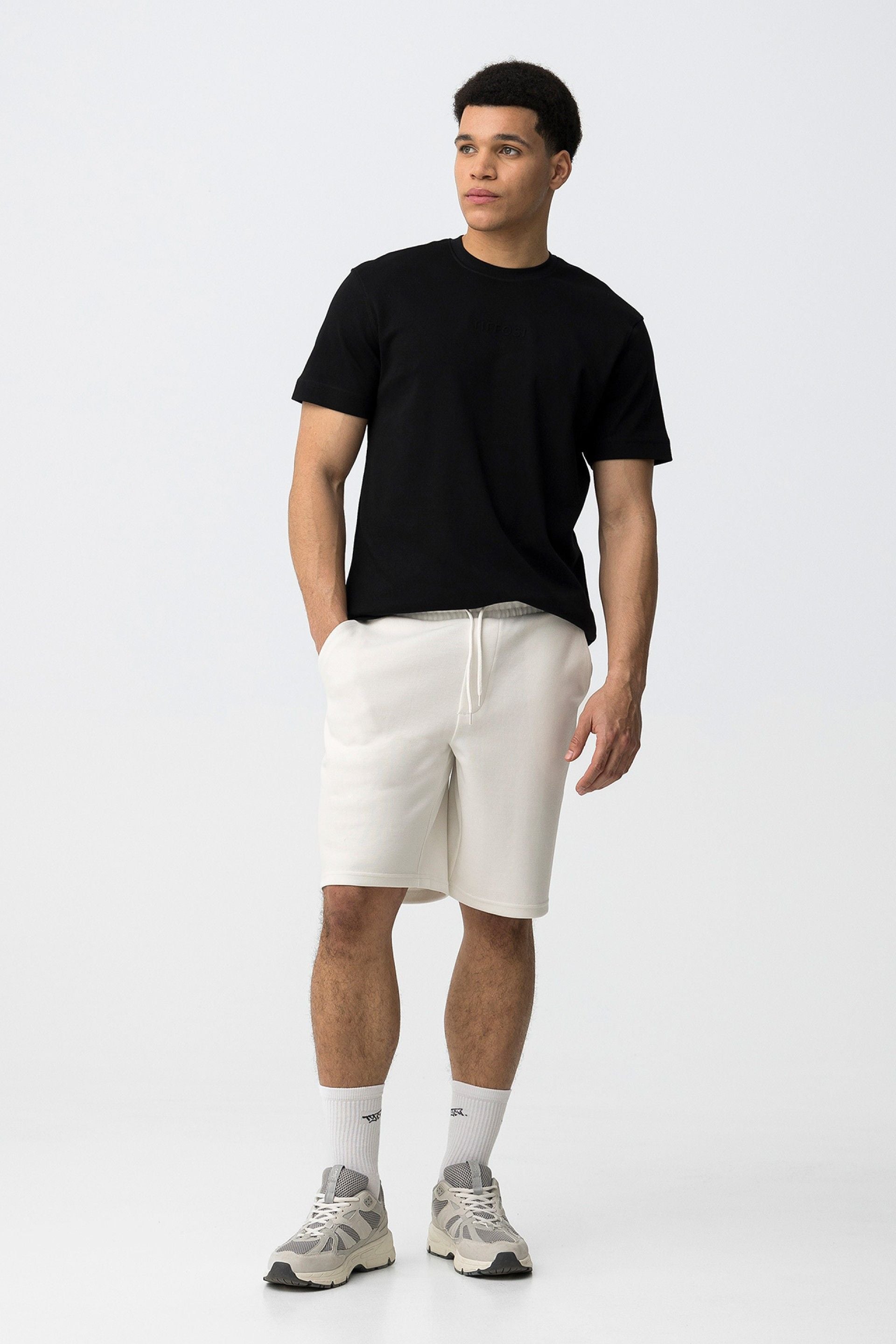 BERMUDA HARRIS IN FELPA - REGULAR FIT 10064488.PAN