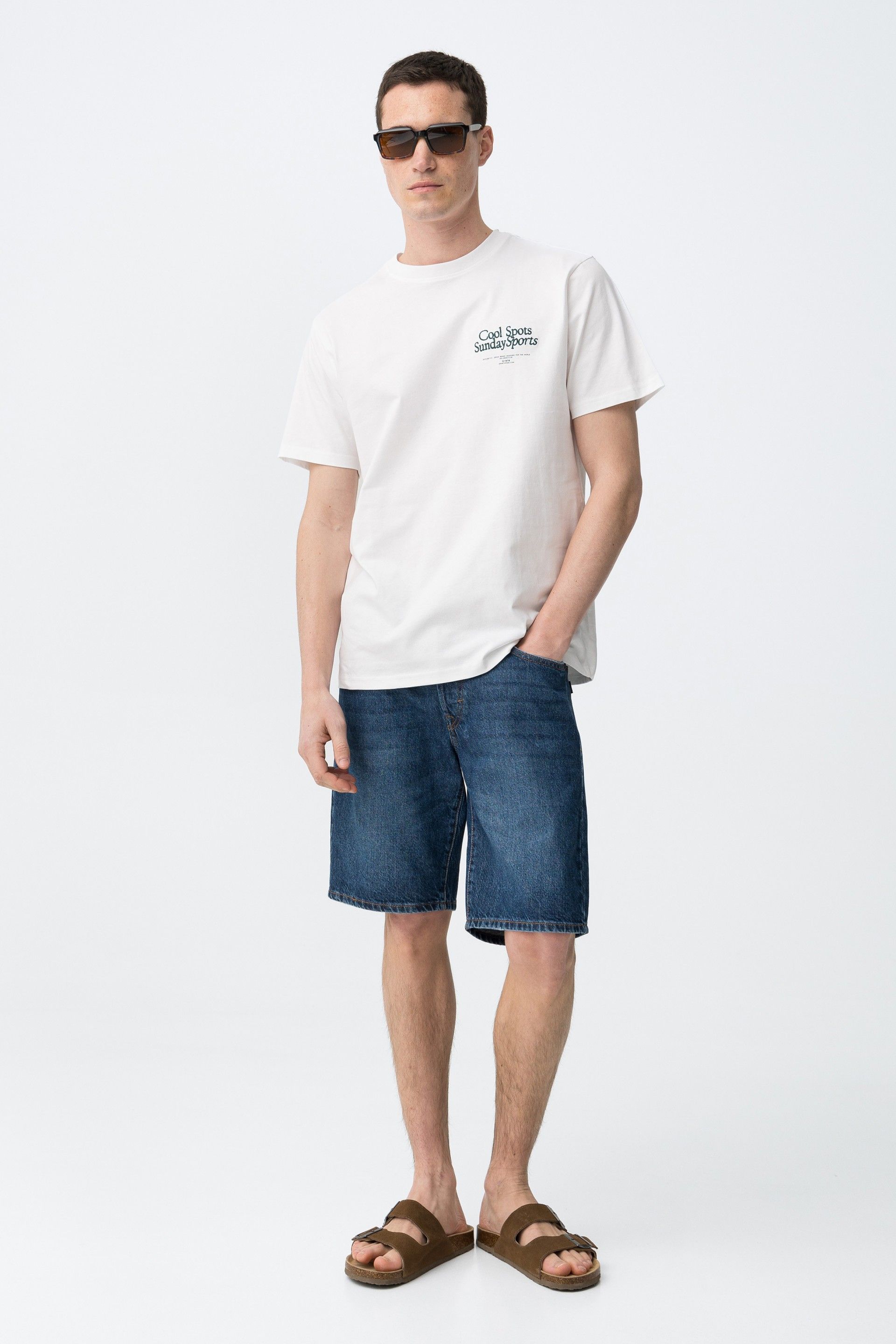BERMUDA IN JEANS JACOB_46 DARK WASH - REGULAR FIT 10064573