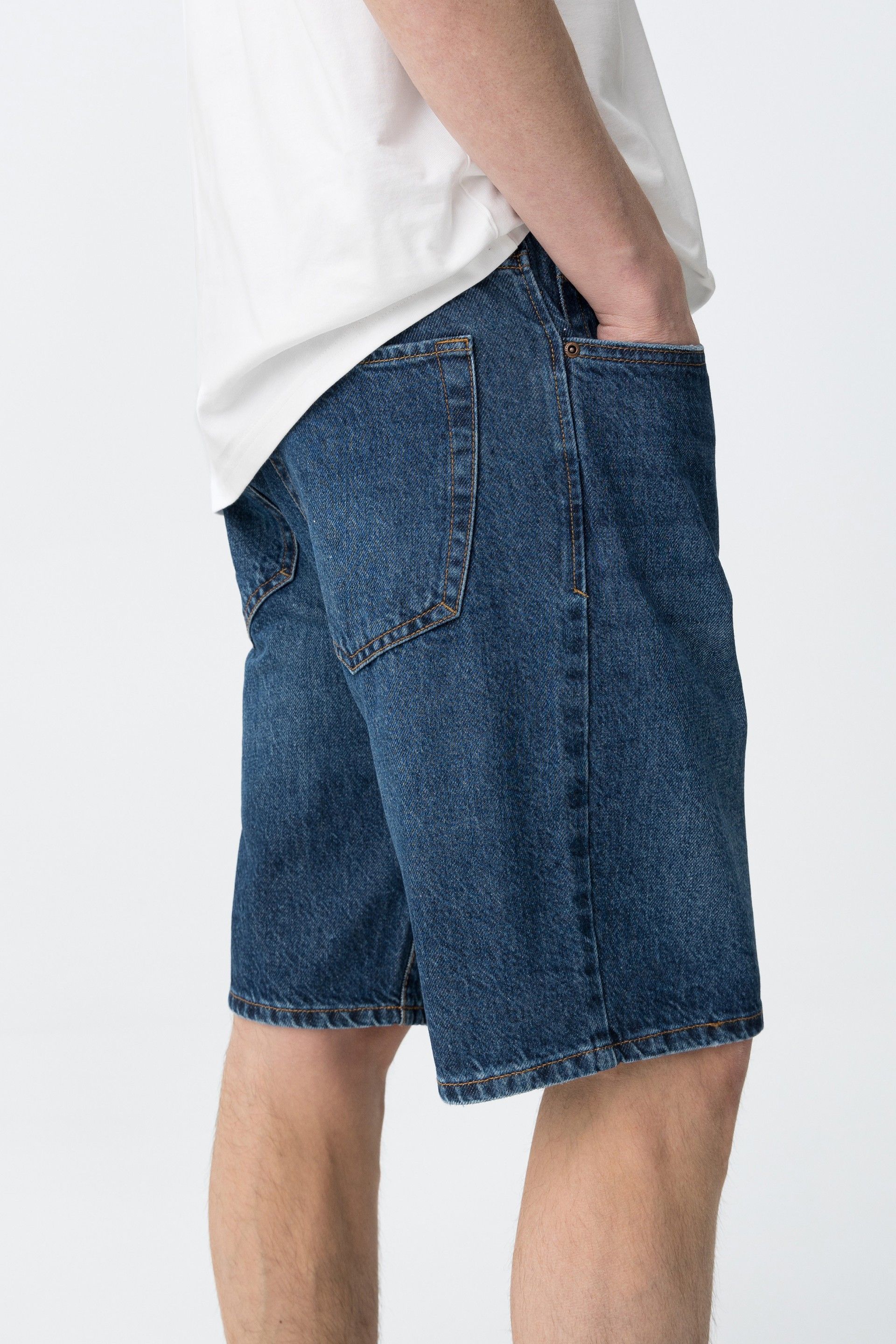 BERMUDA IN JEANS JACOB_46 DARK WASH - REGULAR FIT 10064573