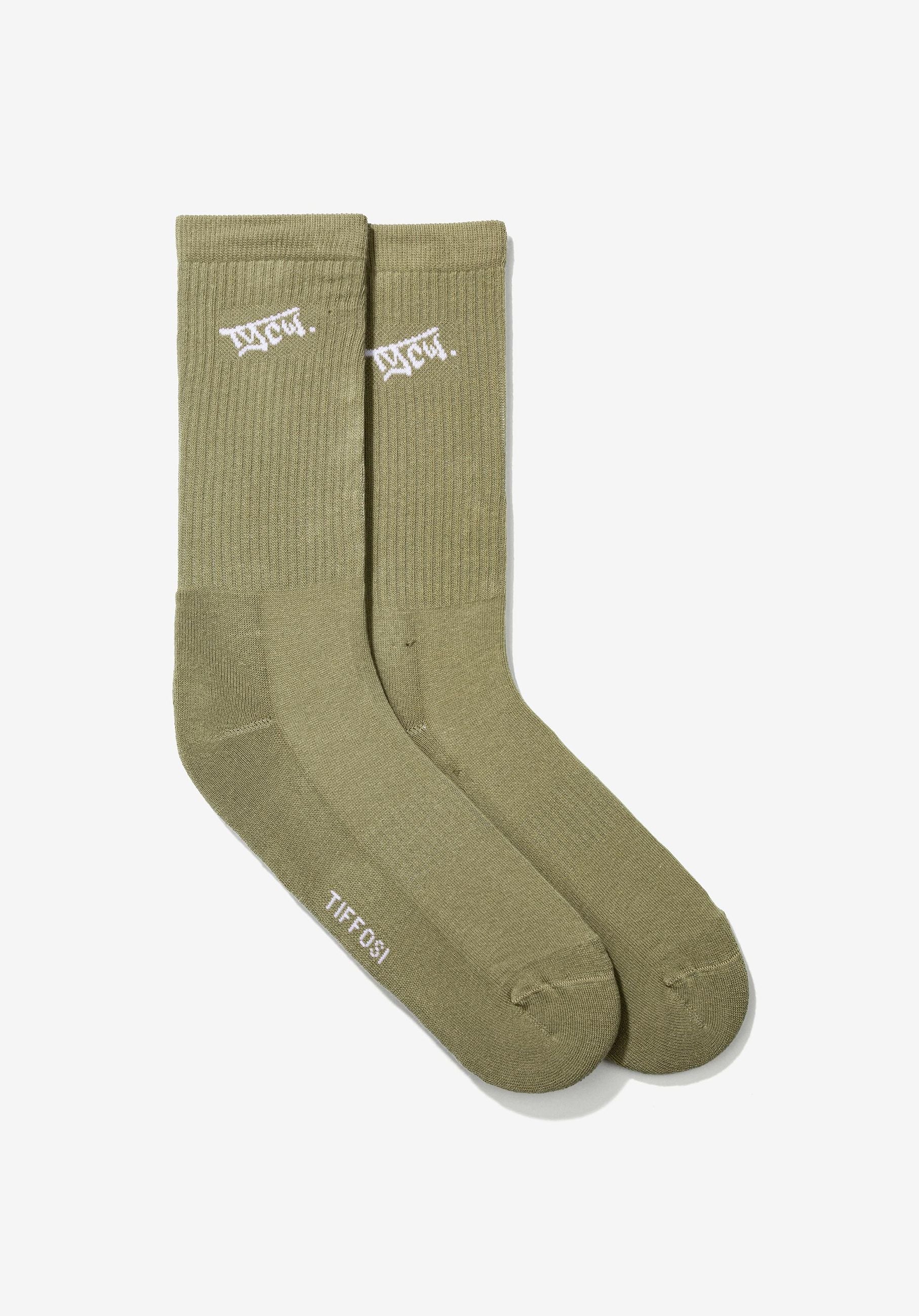 CALZINI JAVI A META' POLPACCIO CON LOGO 10060491.VCER