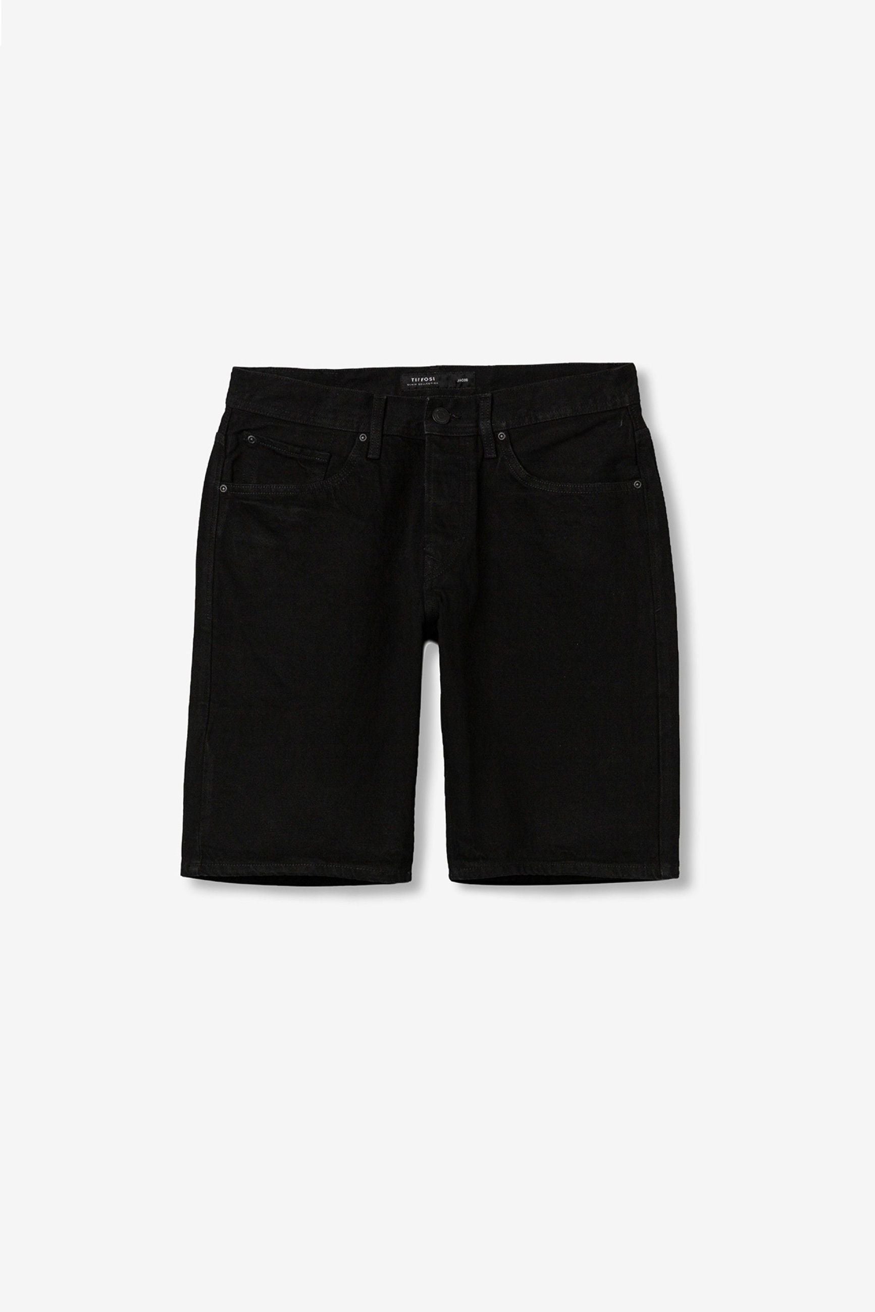BERMUDA IN JEANS JACOB_46 BLACK WASH - REGULAR FIT 10064579
