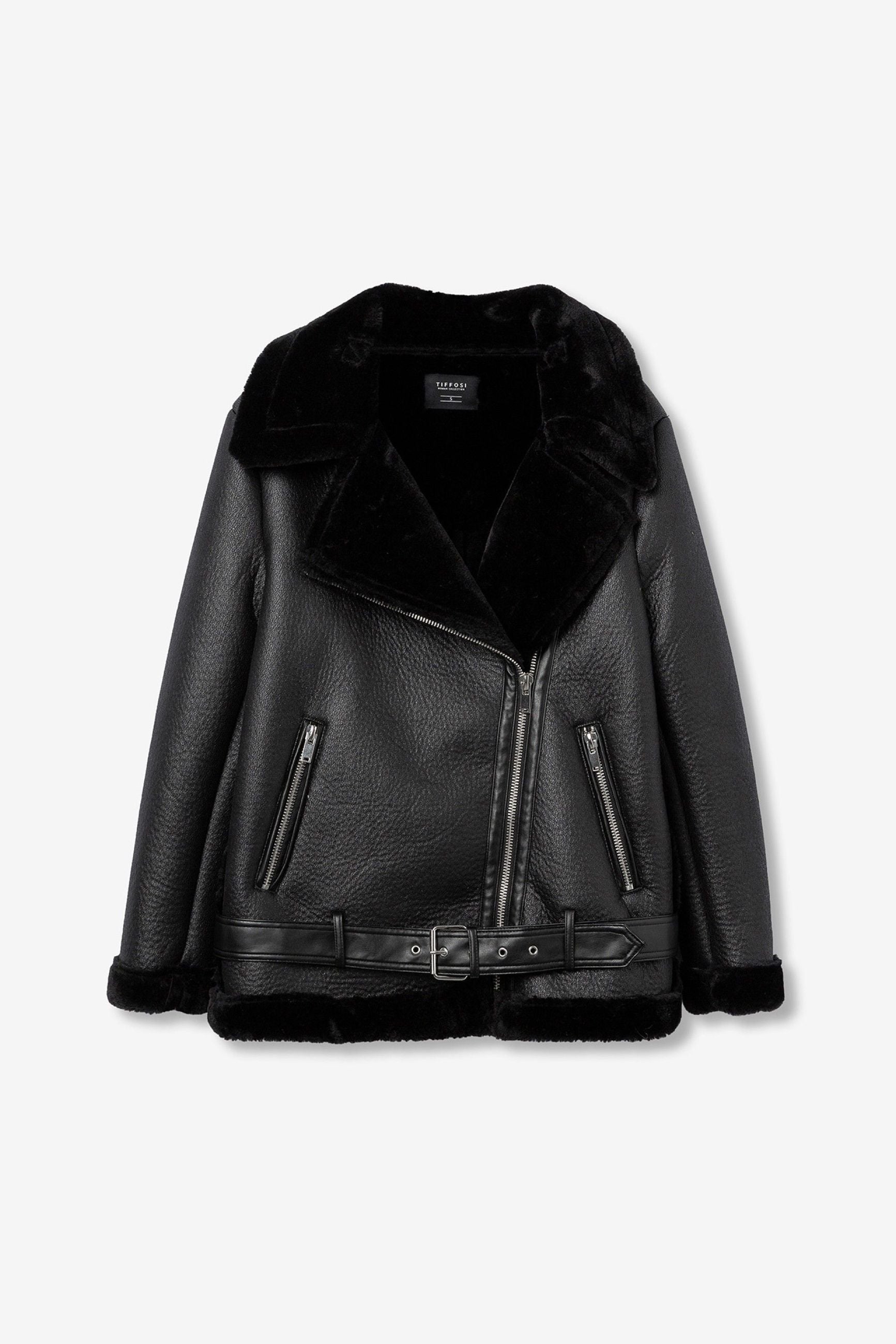 ECOMONTONE GILAO_2 MODELLO CHIODO CON TASCHE ZIP E CINTURA AL FONDO - COMFORT FIT 10062008.NER