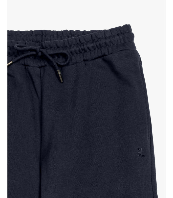 PANTALONE TUTA CON ELASTICO IN VITA E AL FONDO - REGULAR FIT GL2245F-F25.BLU