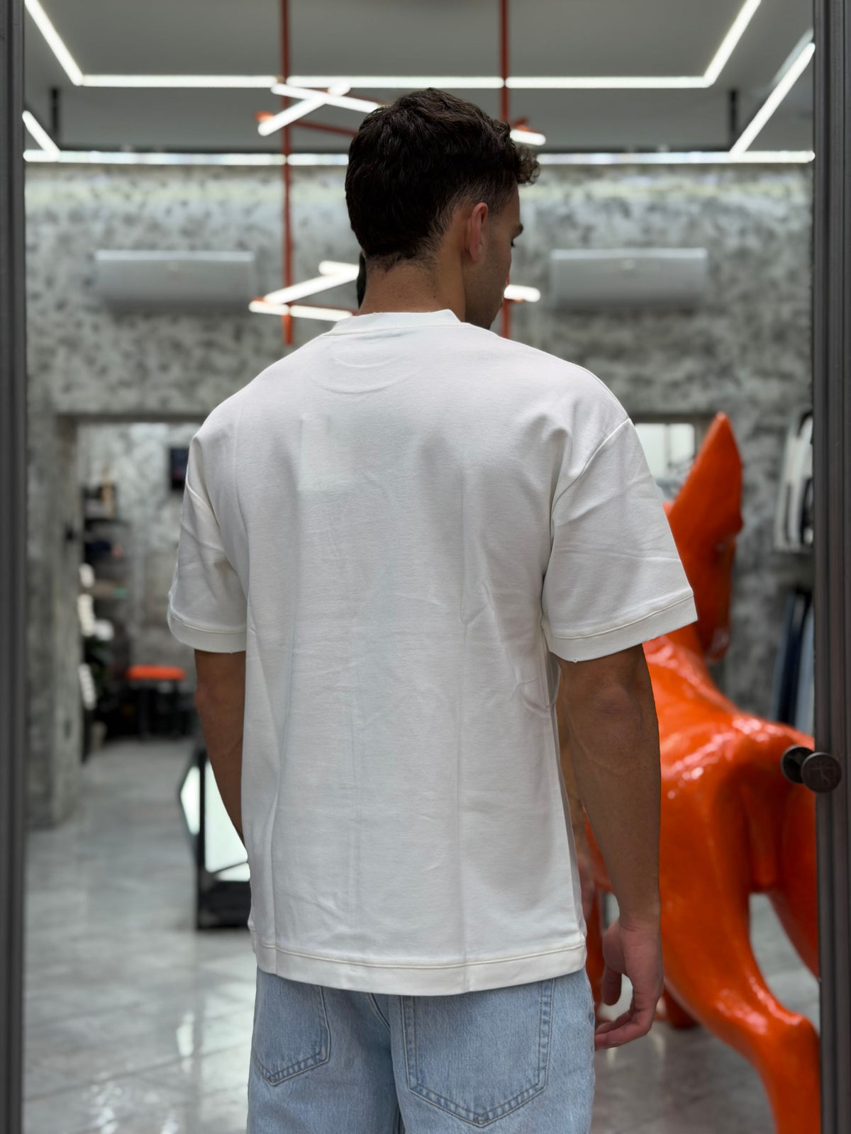 T-SHIRT BASIC IN 100% COTONE - REGULAR FIT TI3492SS.OFF