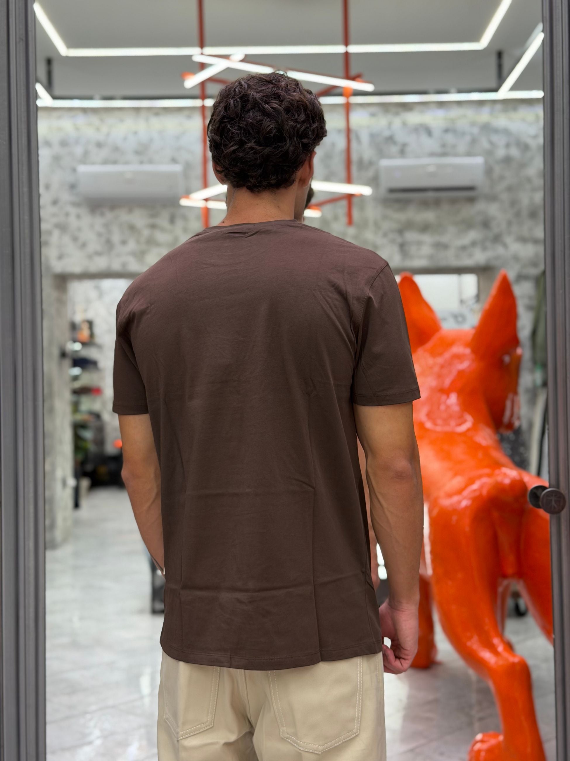 T-SHIRT BASIC IN 100% COTONE EXTRA FINE - REGULAR FIT GL1078F-F26.COF