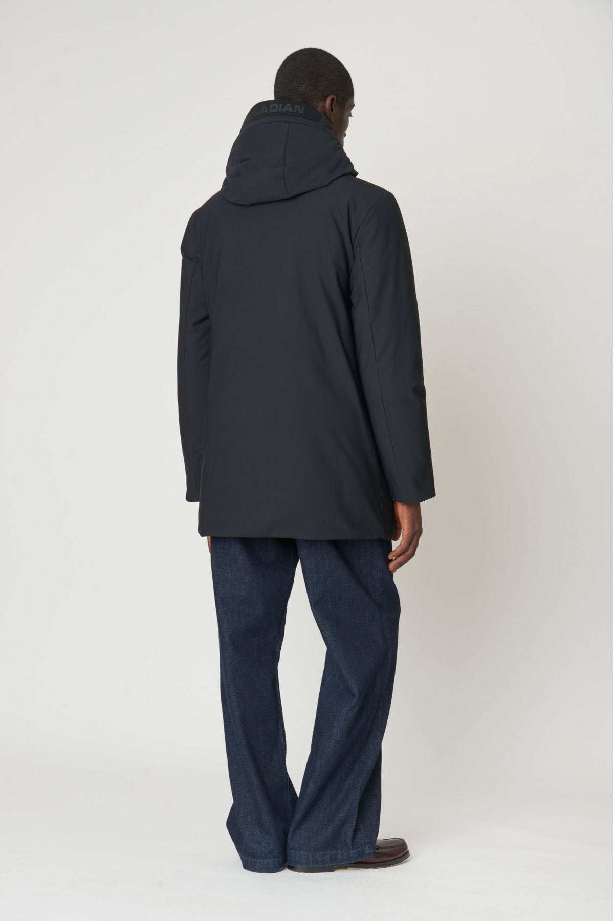 PARKA NELSON IN TESSUTO TECNICO WR ELASTICIZZATO AD ALTE PRESTAZIONI ALL'ESTERNO - COMFORT FIT CN.G224095.NER