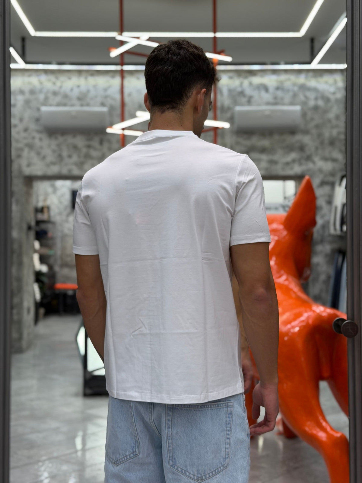 T-SHIRT IN PREGIATO ED ELEGANTE COTONE MERCERIZZATO - REGULAR FIT MK9910094-26.BIA
