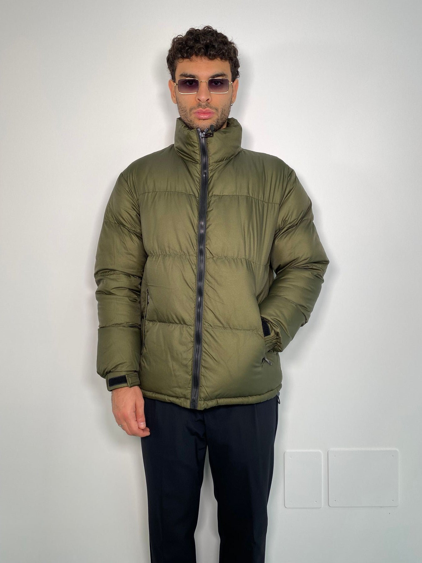 GIUBBINO MODELLO PUFFER CON CHIUSURA ZIP - REGULAR FIT