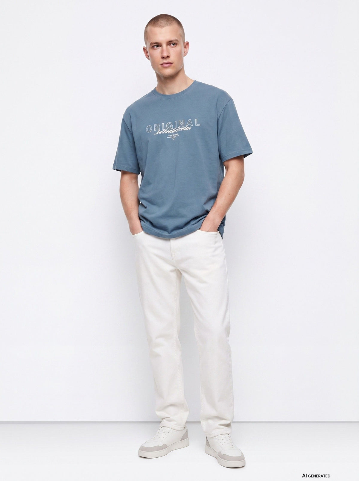 JEANS LOGAN_17 WHITE WASH - COMFORT RELAXED FIT 10068099