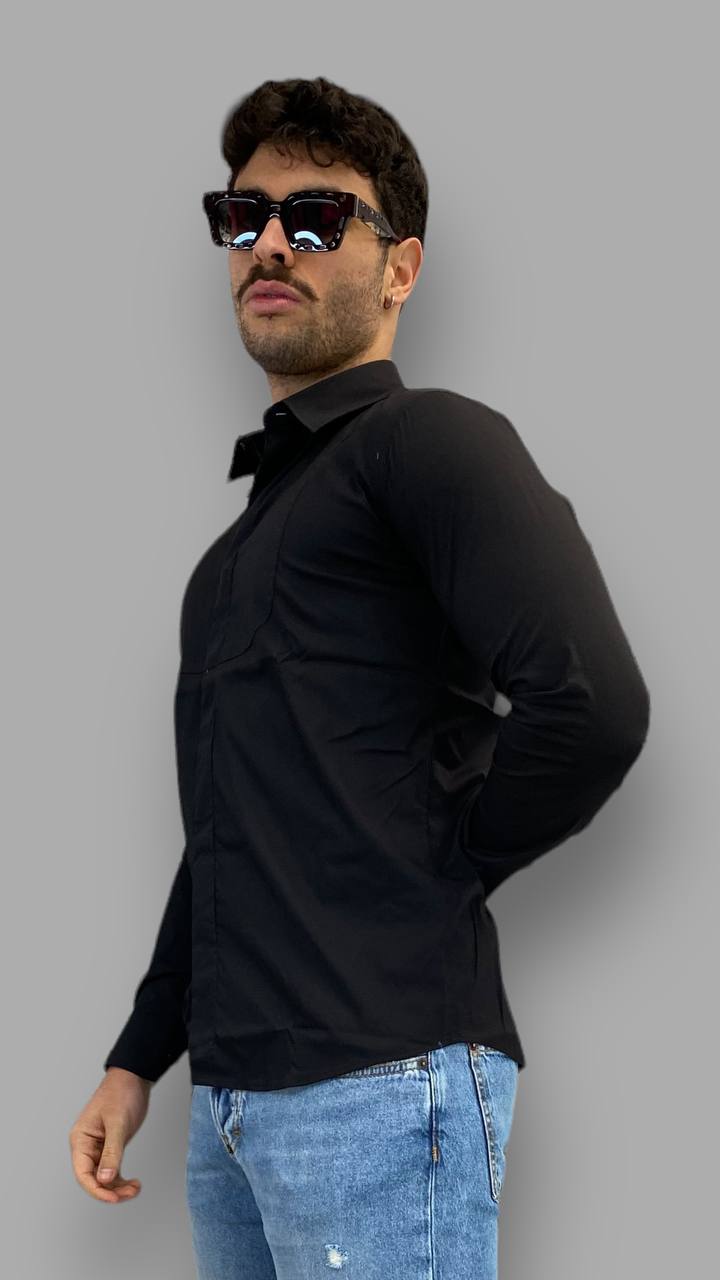 CAMICIA DA ABITO CON BAVERO - SLIM FIT