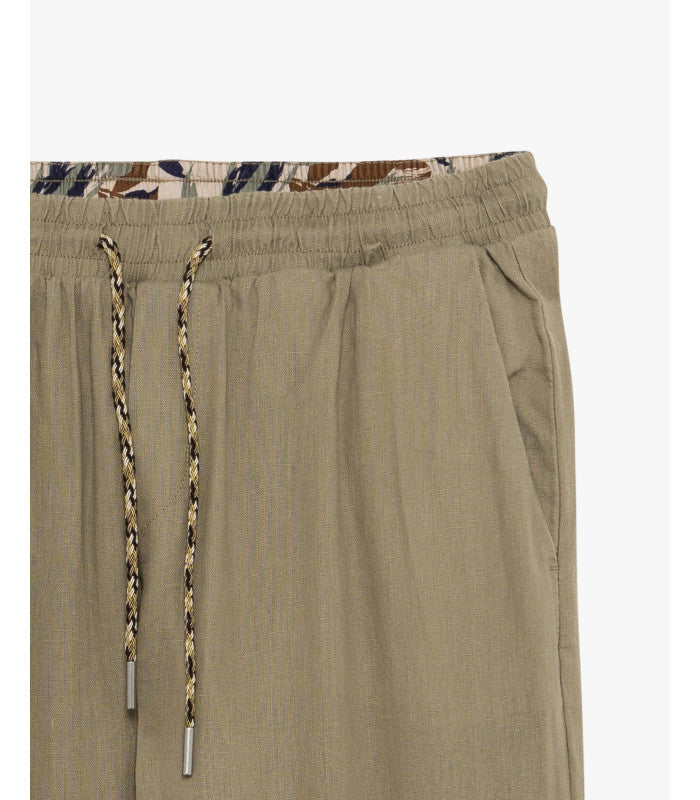 PANTALACCIO IN 100% LINO CON ACCESSORIO CATENA REMOVIBILE - REGULAR FIT FJ3270-S25.CAM