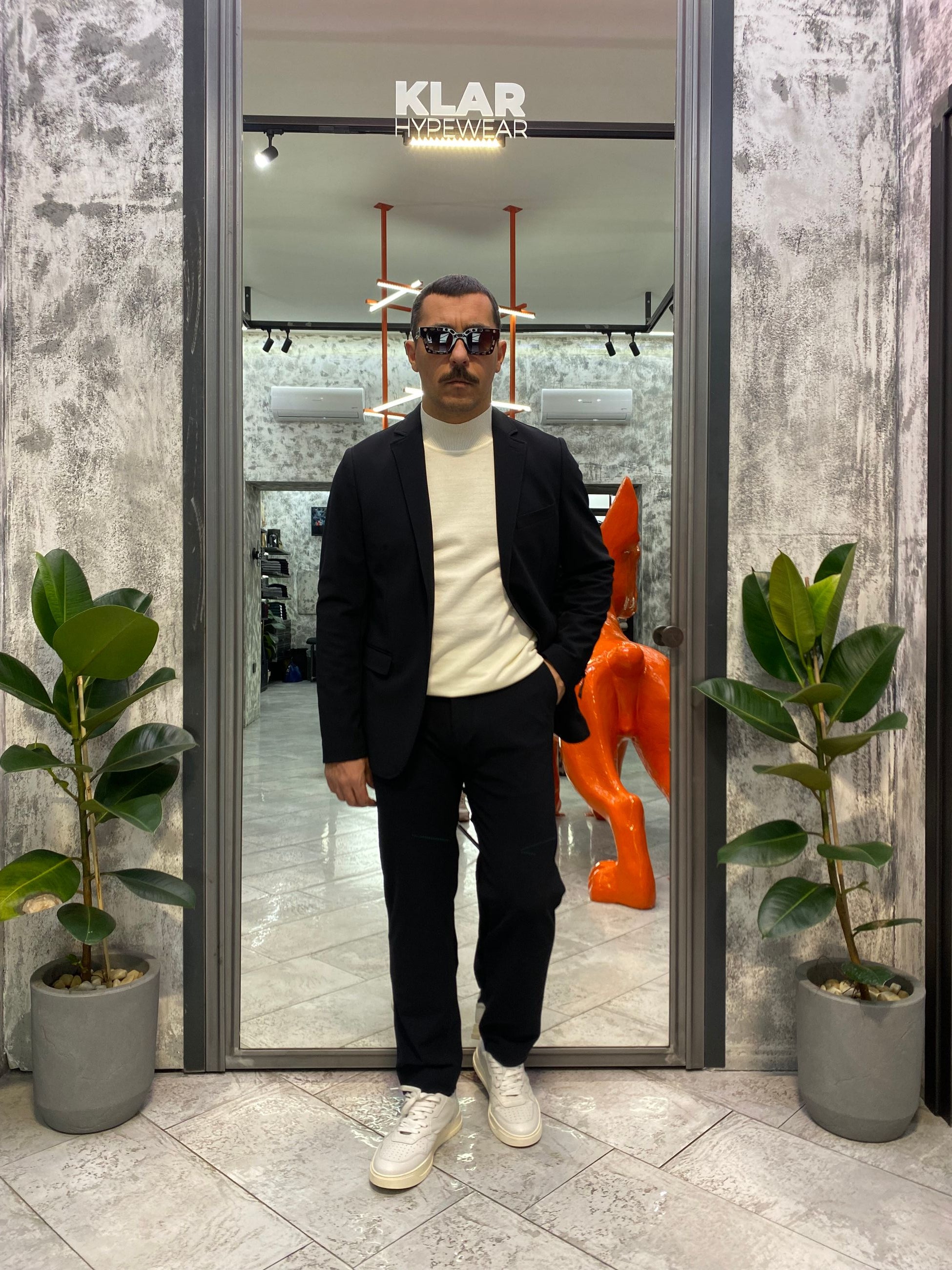 PANTALONE ELEGANTE DA COMPLETO IN TESSUTO TECNICO ELASTICIZZATO SUPER COMFORT - REGULAR FIT PSI1462SS.NER