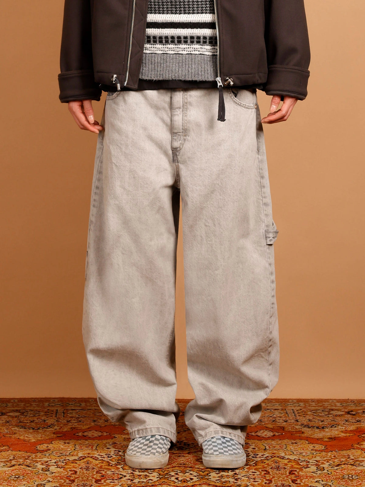 JEANS CARPENTER GREY WASH - JAPAN FIT M-262285
