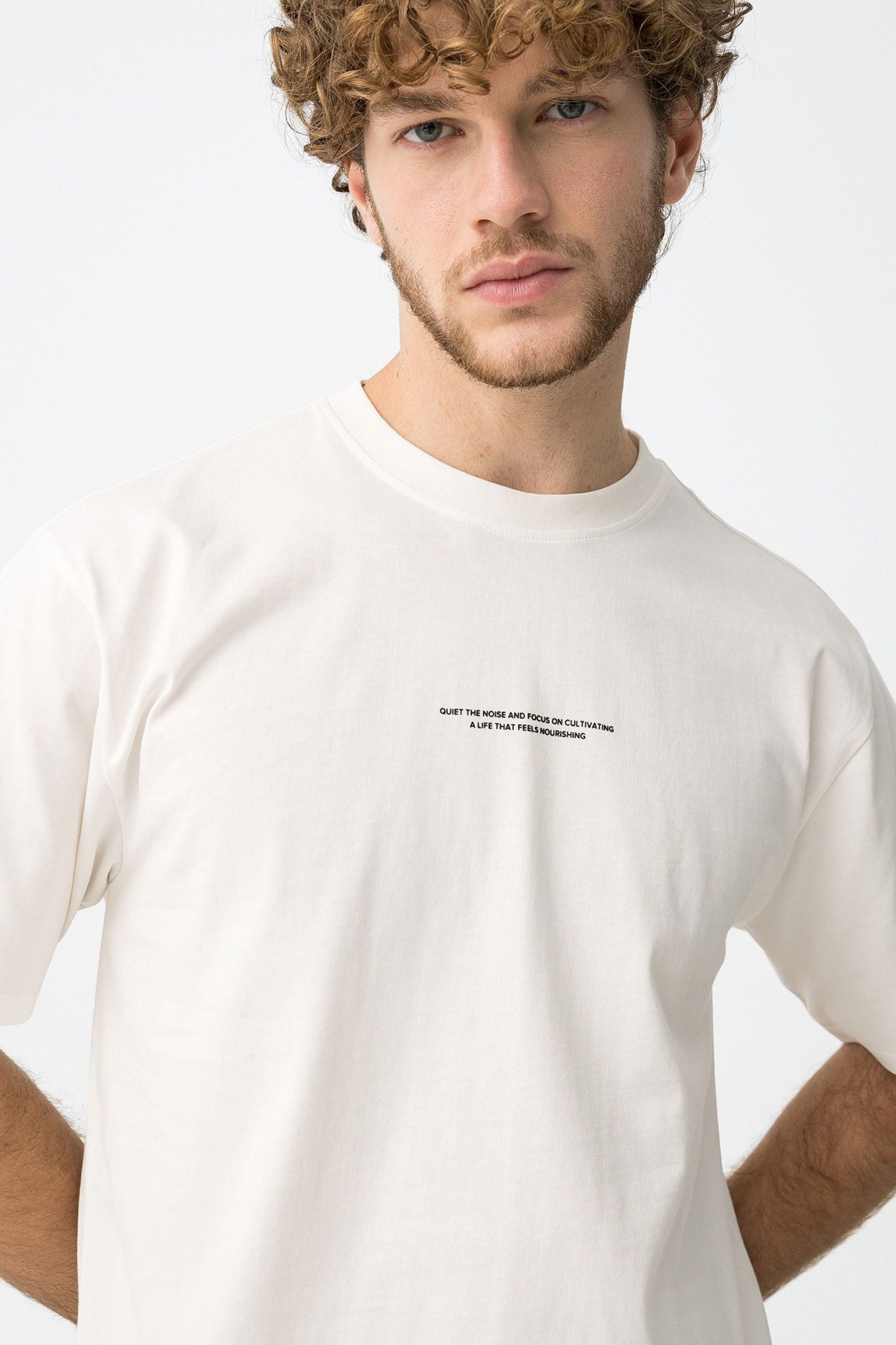 T-SHIRT GEORGE CON STAMPA SUL RETRO - COMFORT FIT 10064327