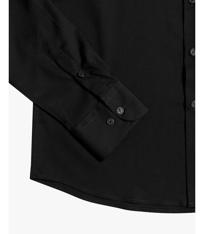 CAMICIA ELEGANTE IN MISTO MODAL CON COLLETTO CLASSICO - REGULAR FIT GL1011TB.NER