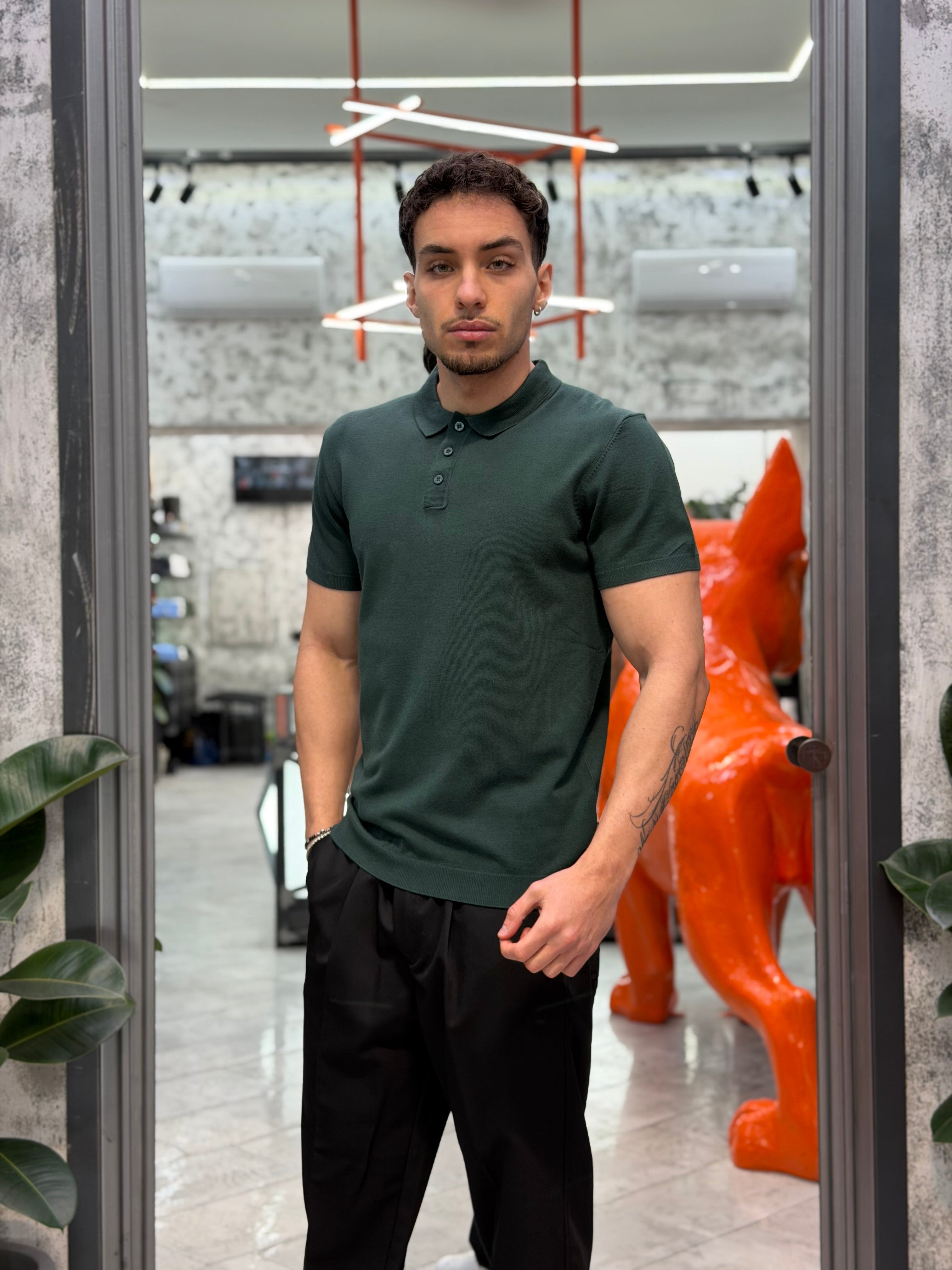 POLO WILL 3 BOTTONI MANICA CORTA IN MISTO VISCOSA - REGULAR FIT 10065239.VER