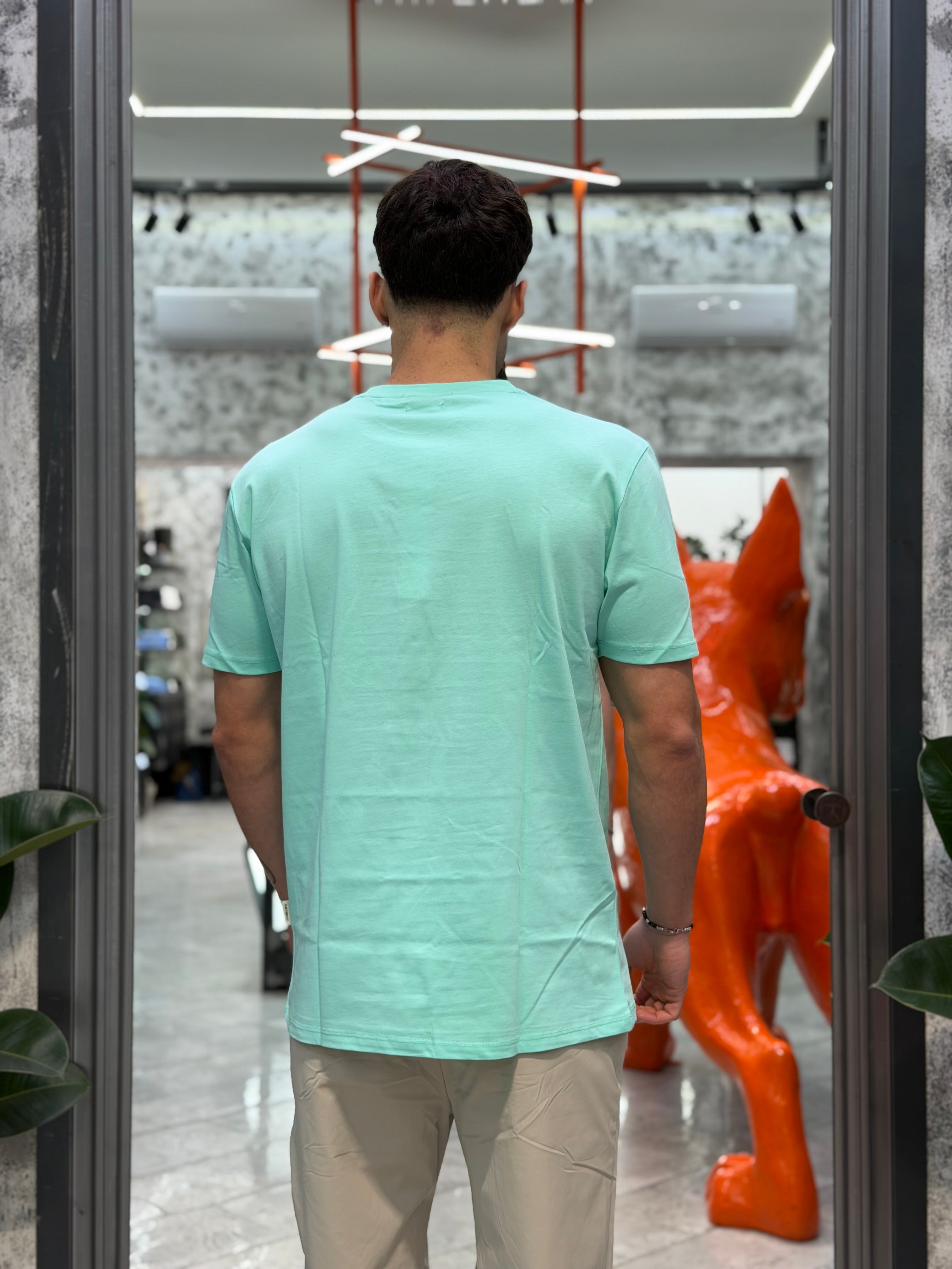 T-SHIRT BASIC IN 100% COTONE EXTRA FINE - REGULAR FIT GL1078F-S26.ACQ