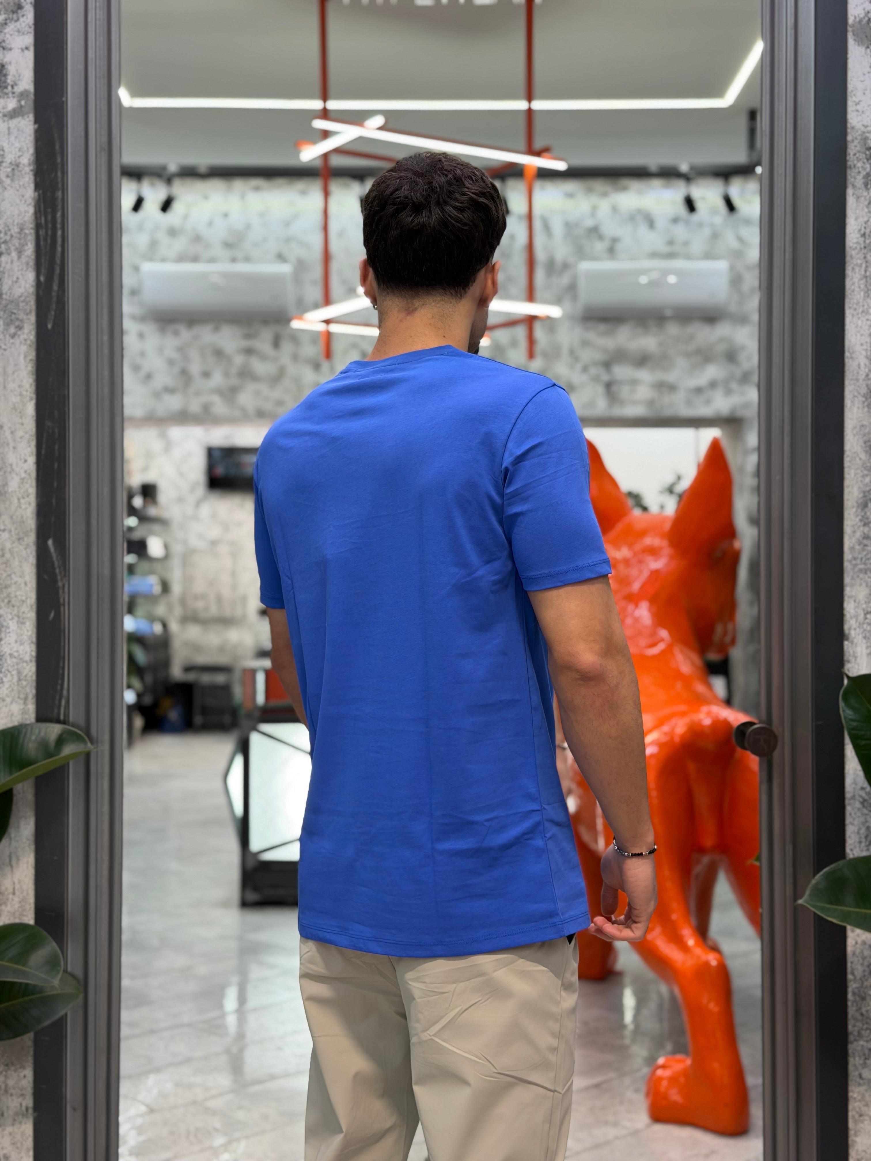 T-SHIRT BASIC IN 100% COTONE EXTRA FINE - REGULAR FIT GL1078F-S26.ROY