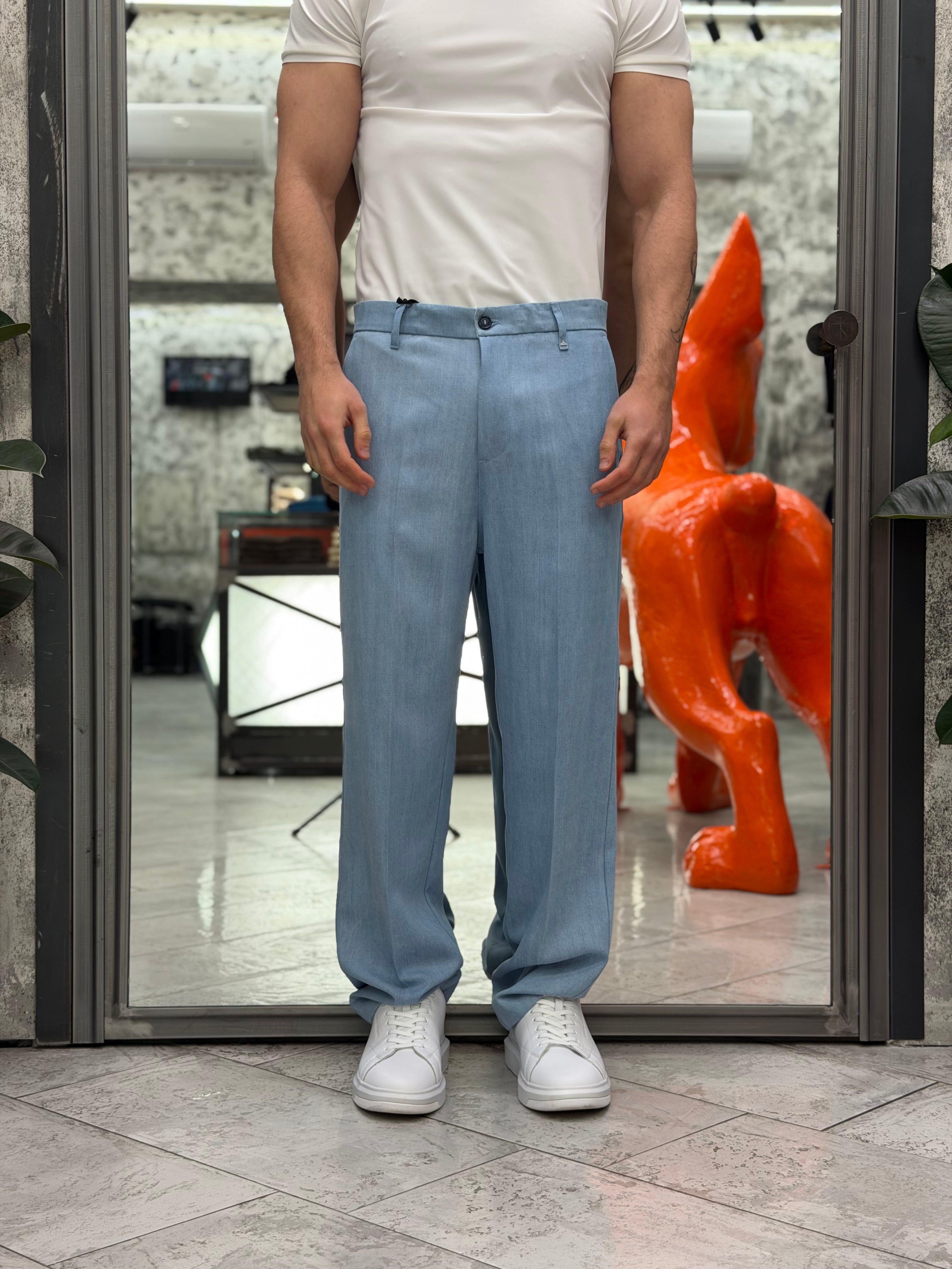 JEANS SARTORIALE TASCA AMERICA LIGHT WASH - STRAIGHT FIT (GAMBA DRITTA) M-261038