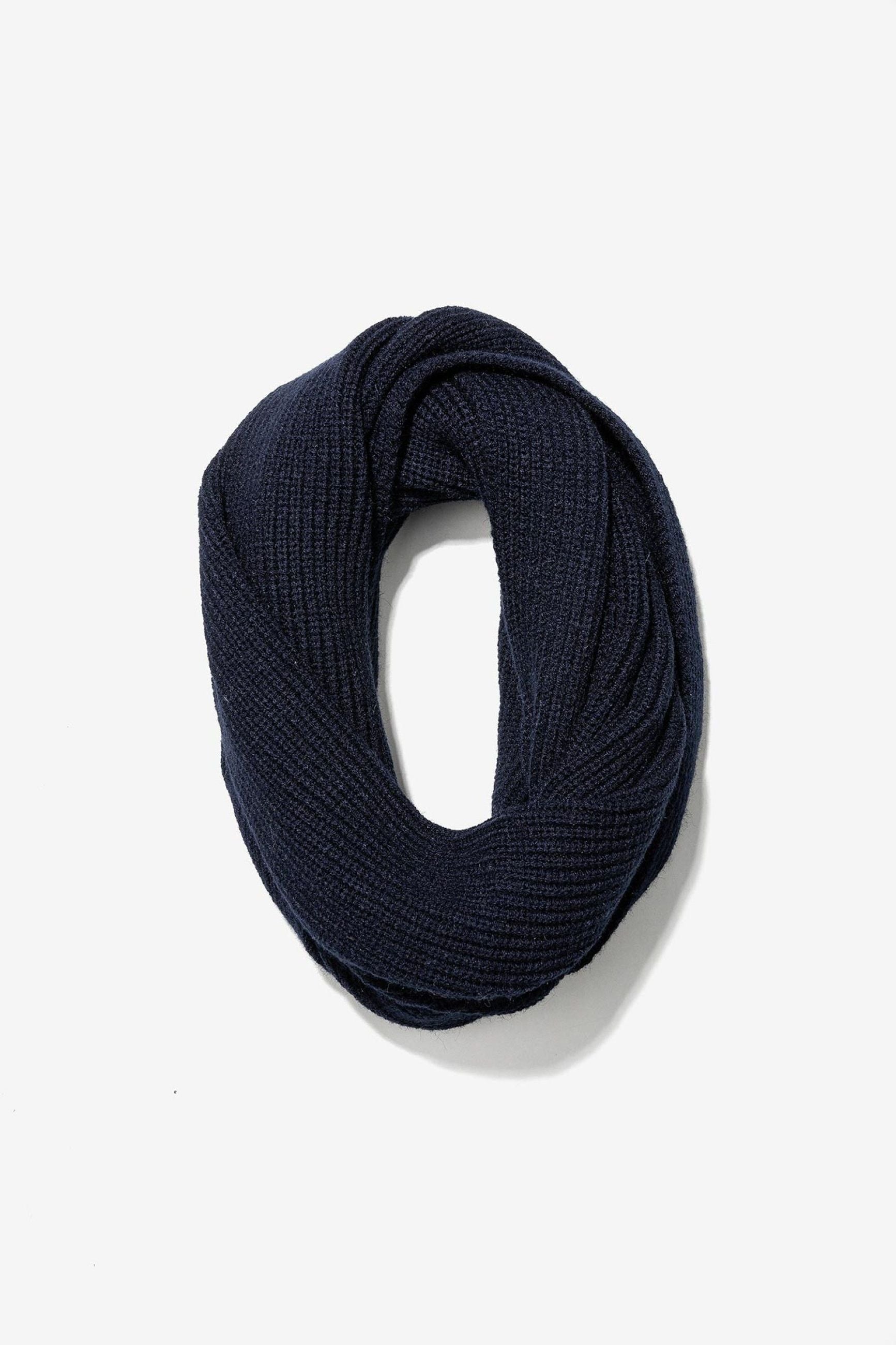SCIARPA AD ANELLO PHILIP IN LANA 10063262.BLU
