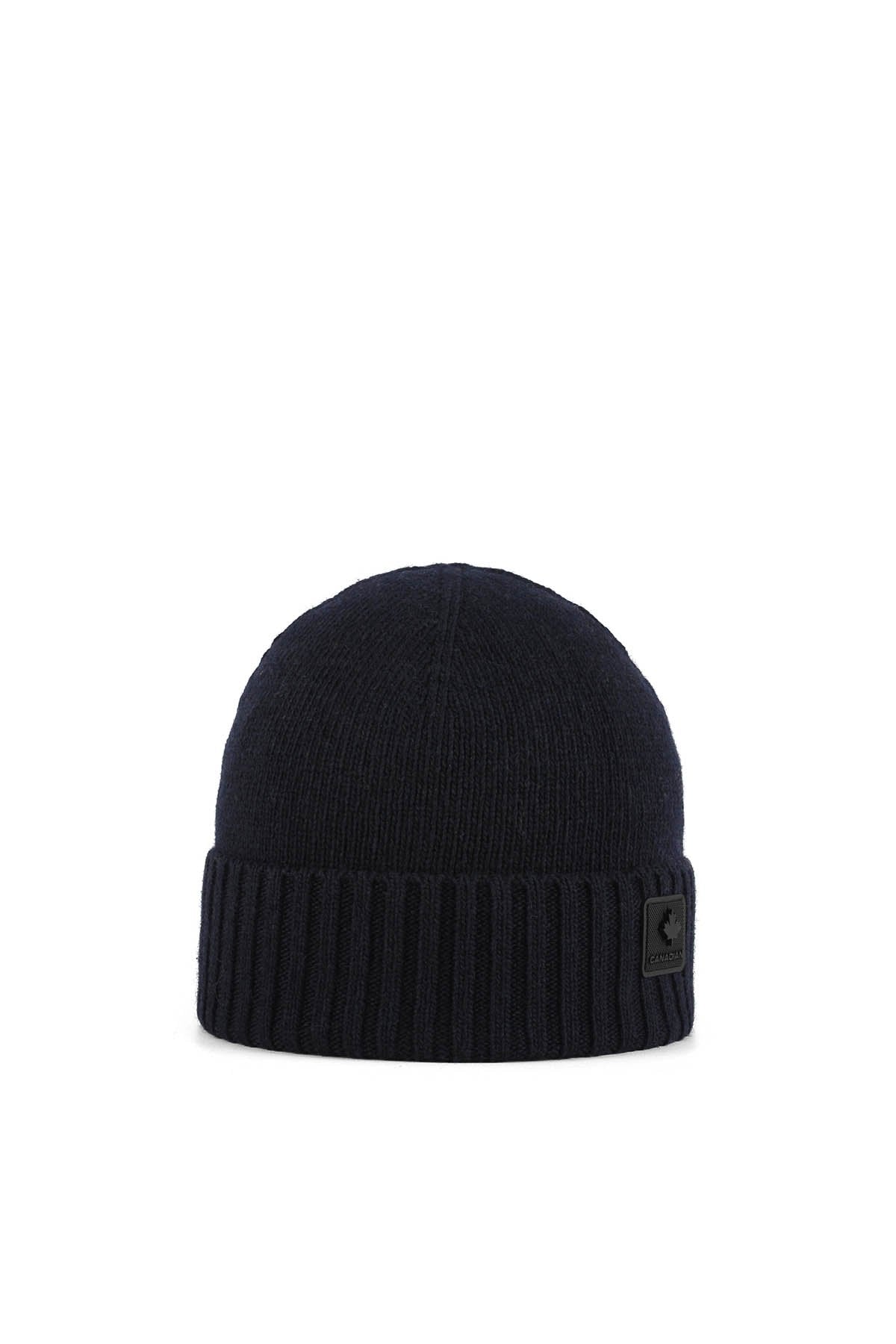 CAPPELLO BEANIE LANA E CASHMERE CN.A24119.BLU