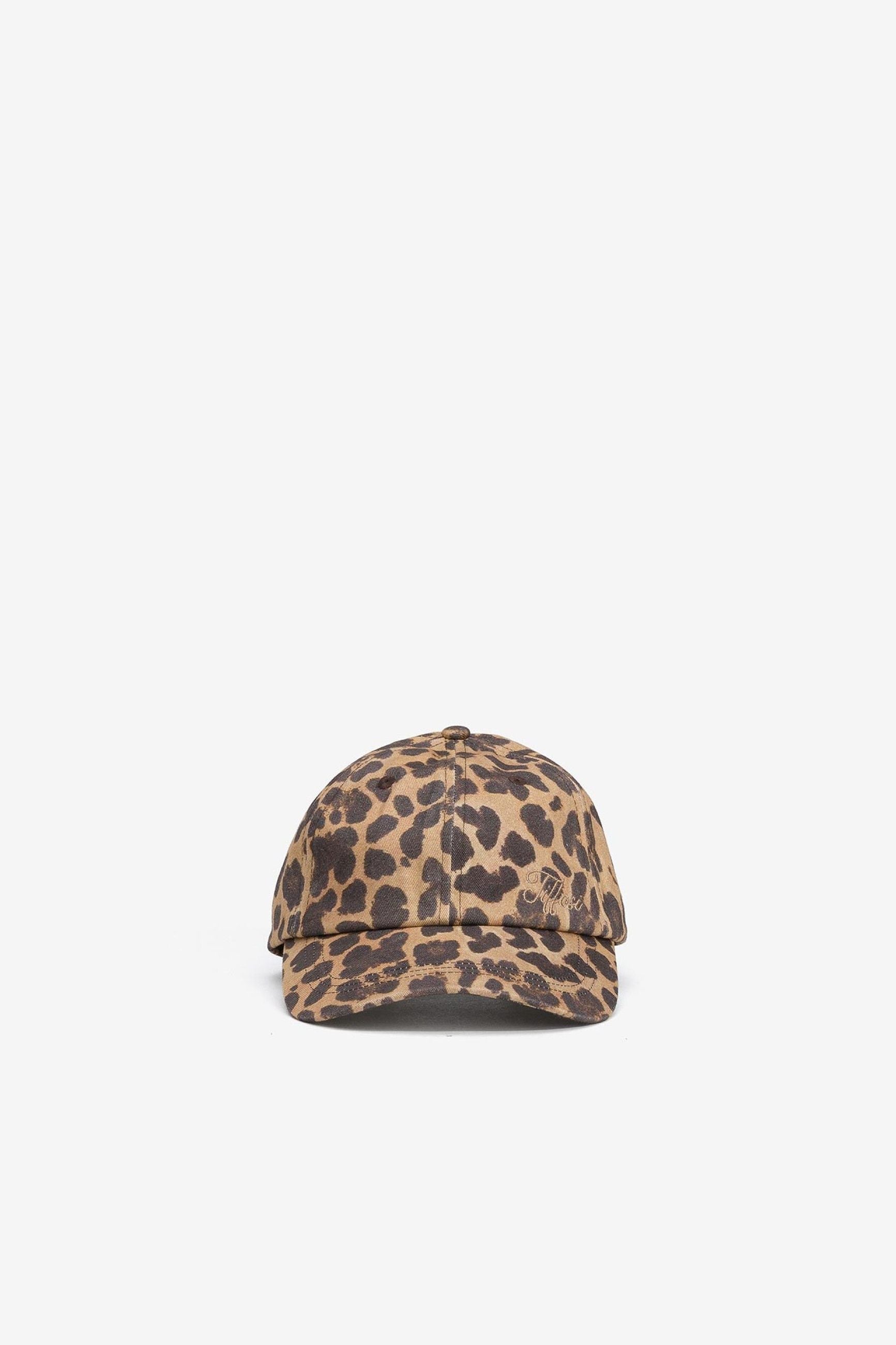 CAPPELLO BASEBALL MARTHA CON STAMPA ANIMALIER E RICAMO 10062652
