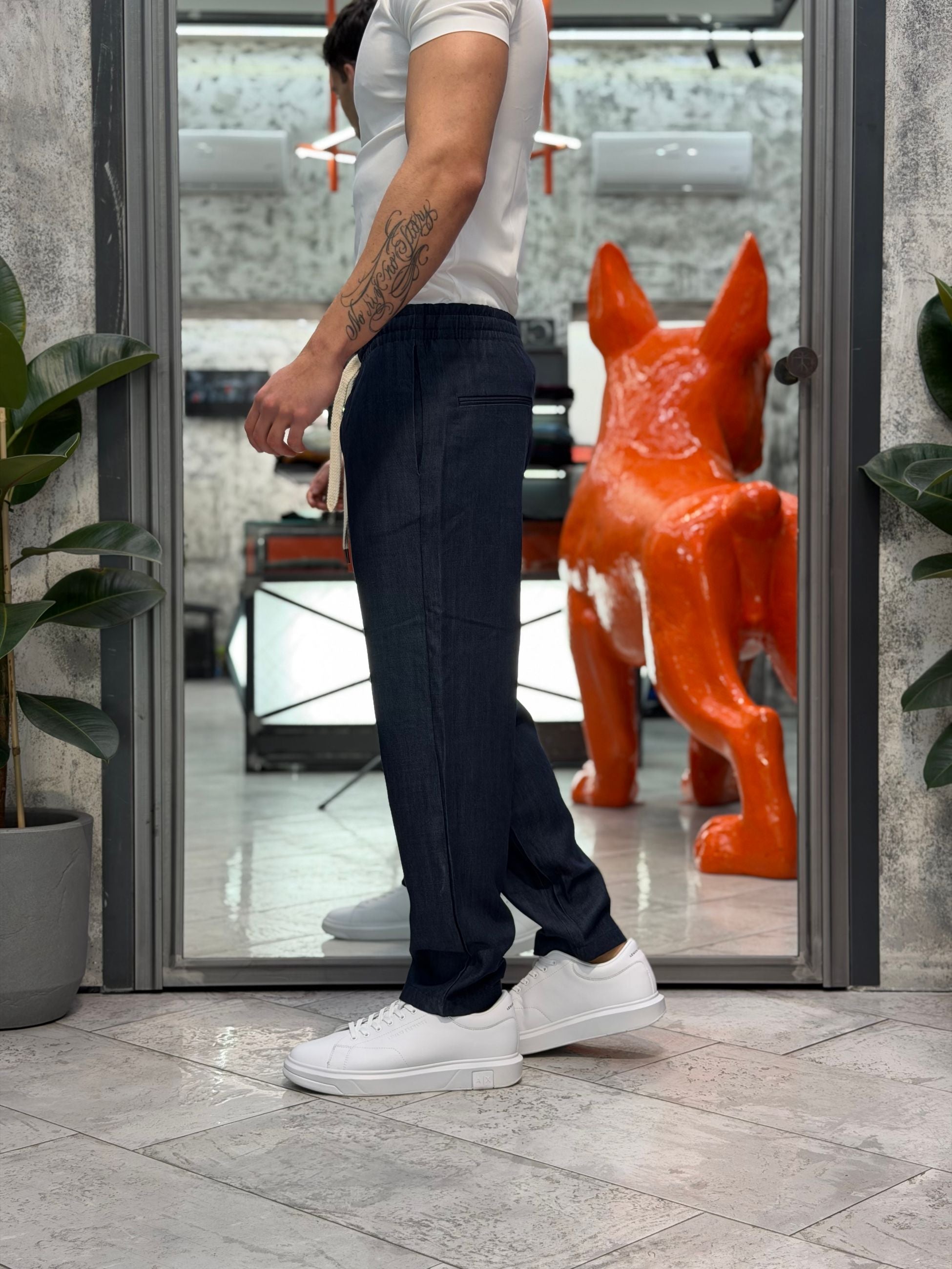 PANTALACCIO DA COMPLETO IN LEGGERO DENIM - COMFORT FIT GN21823
