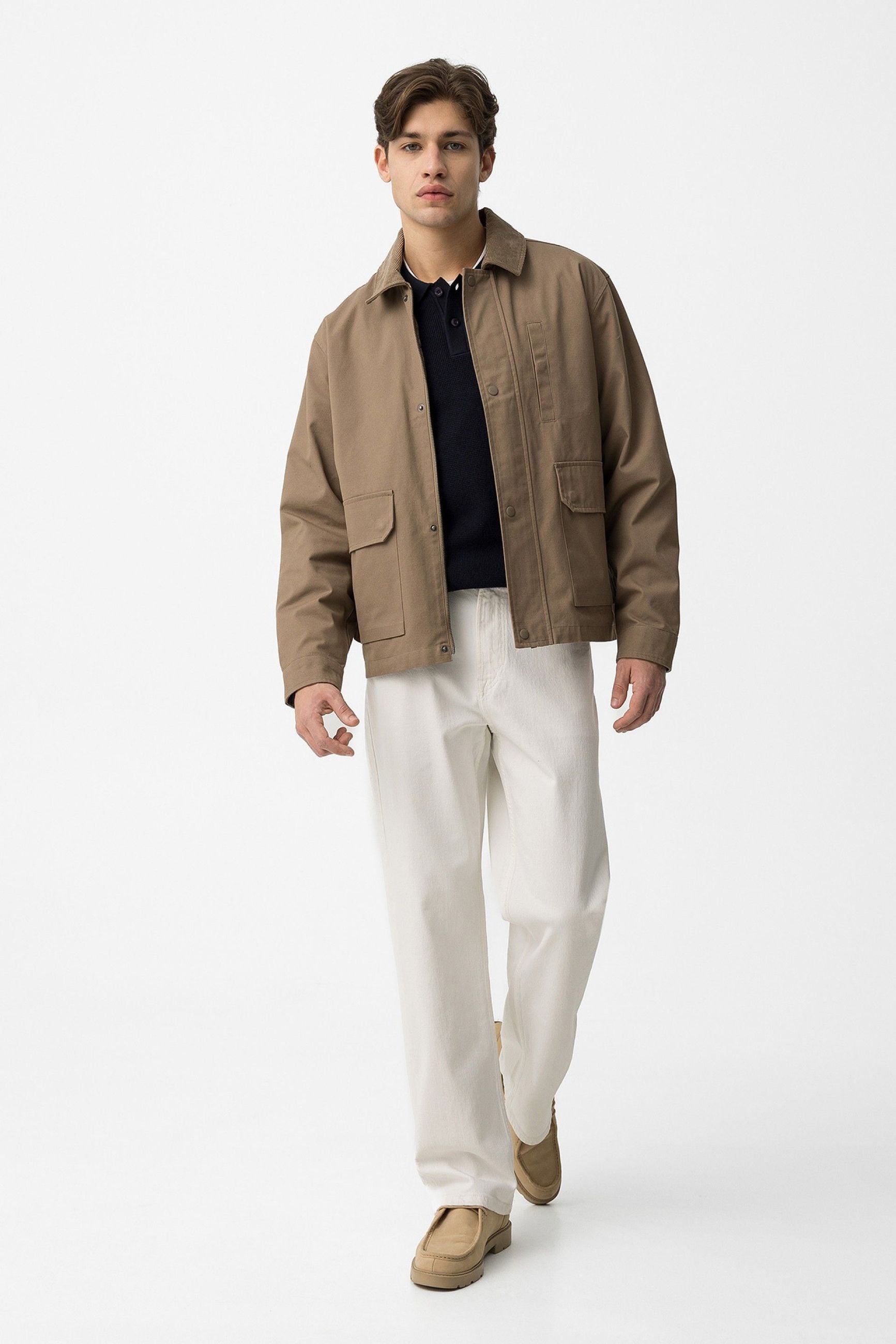 JEANS THOMAS_23 5 TASCHE WHITE WASH - LOOSE FIT 10065053